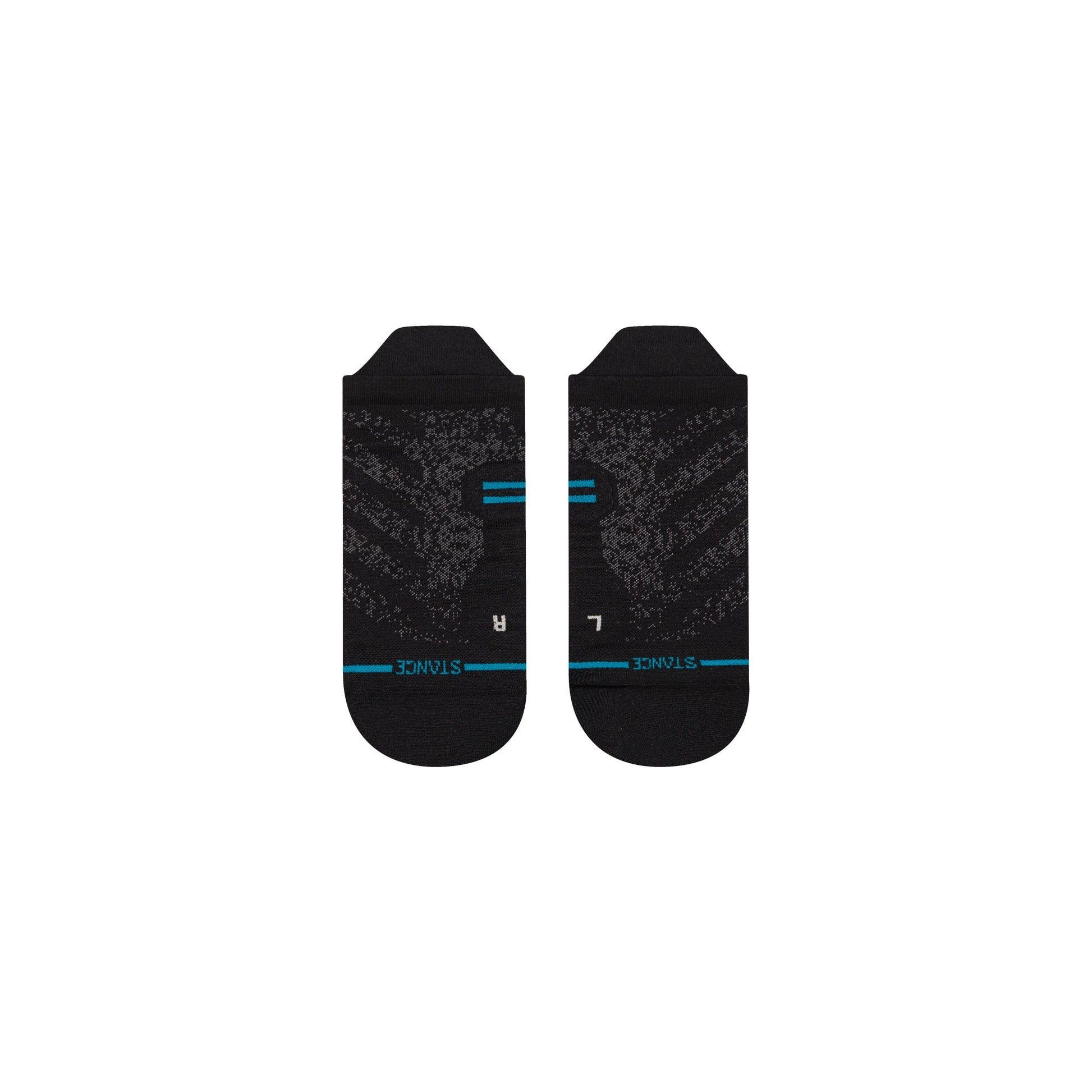 Stance Run Tab Sock Black