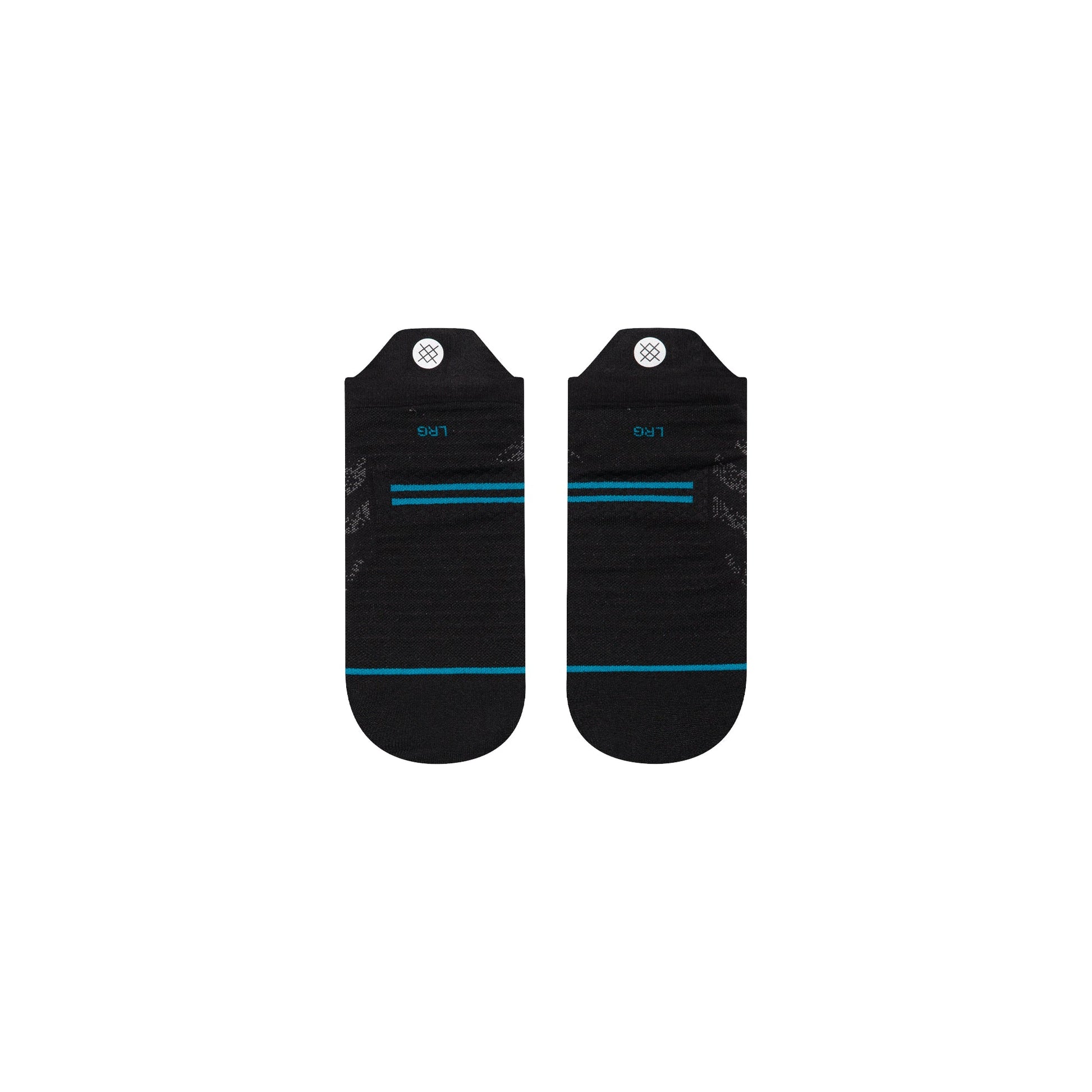 Stance Run Tab Sock Black