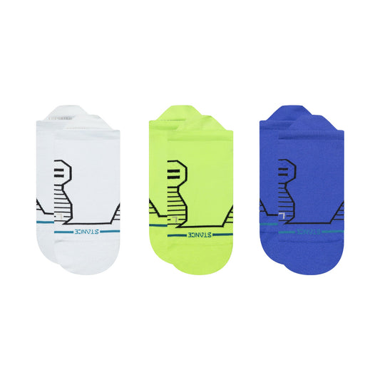 Stance Variegated Ultra Light Tab Sock 3 Pack Blue