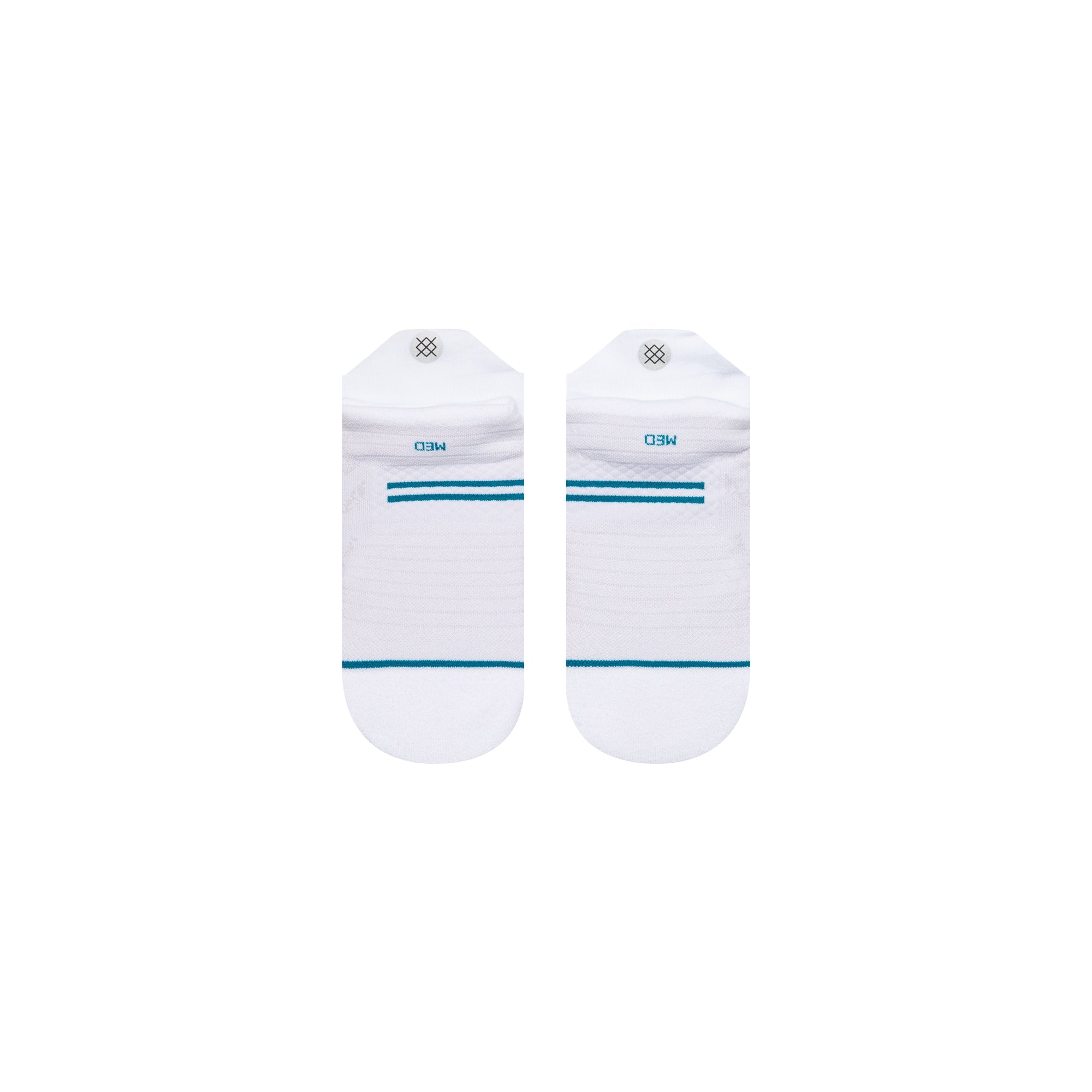 Stance Run Light Tab Sock White
