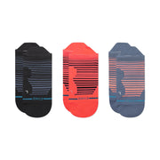 Stance Cassette Light Tab Sock 3 Pack Black