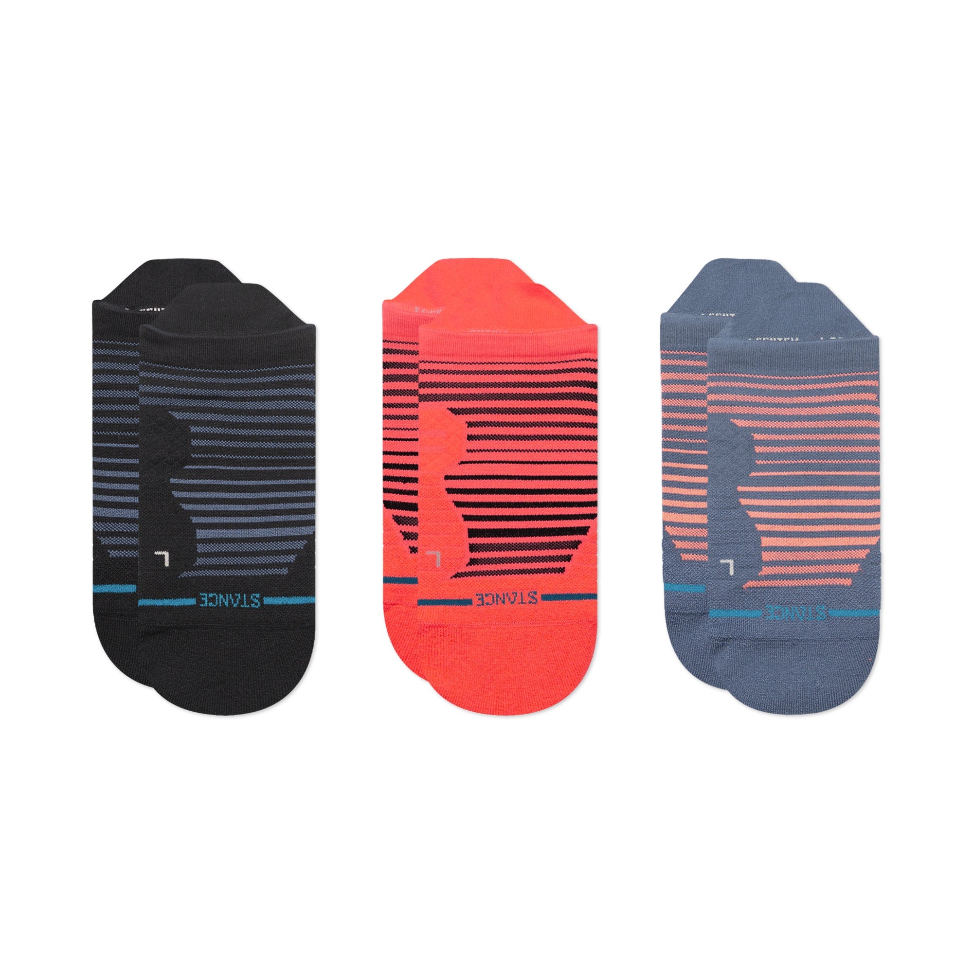 Stance Cassette Light Tab Sock 3 Pack Black