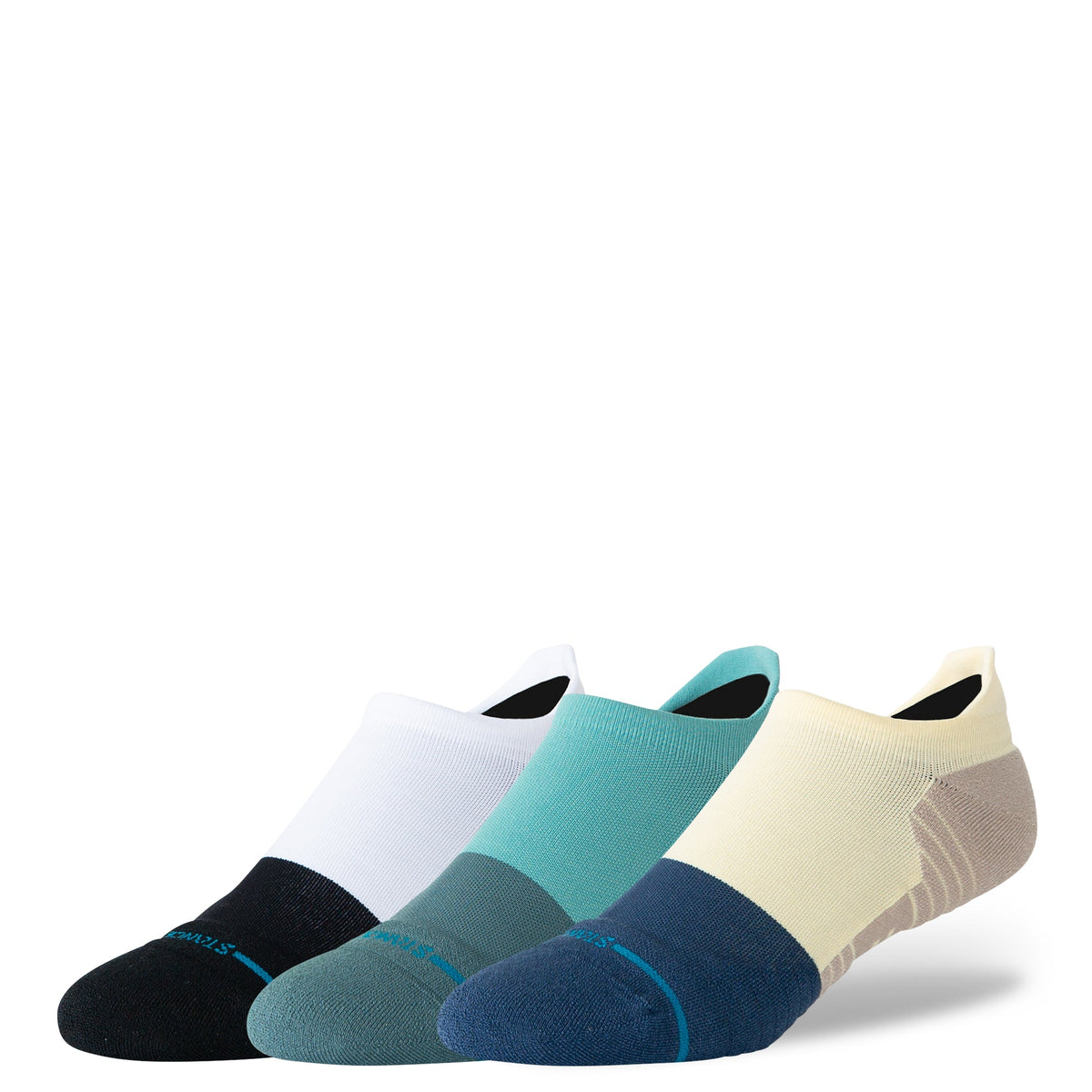 Stance | Blocked Light Tab Sock 3 Pack Teal