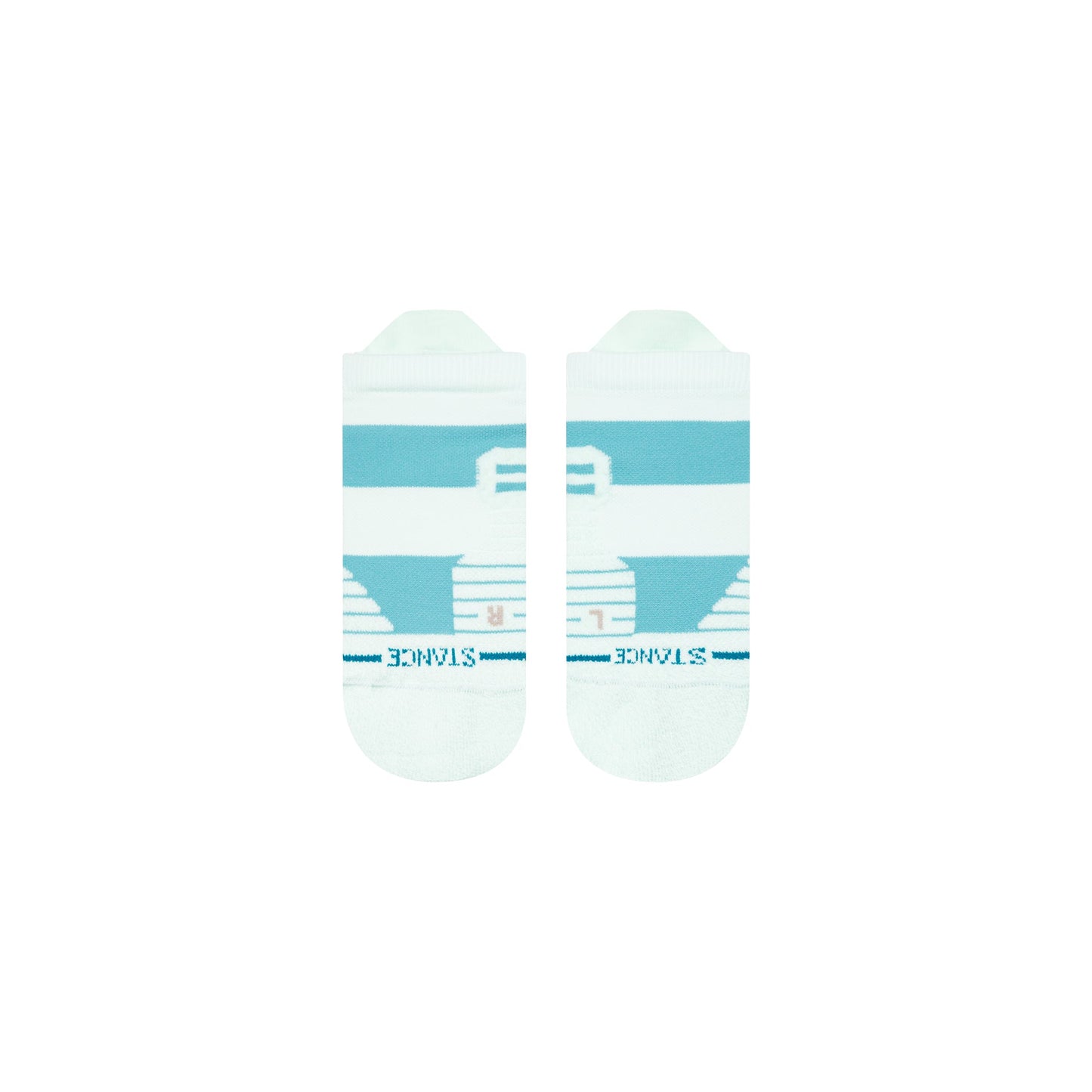 Stance Stacked Up Mid Tab Sock Ice Blue