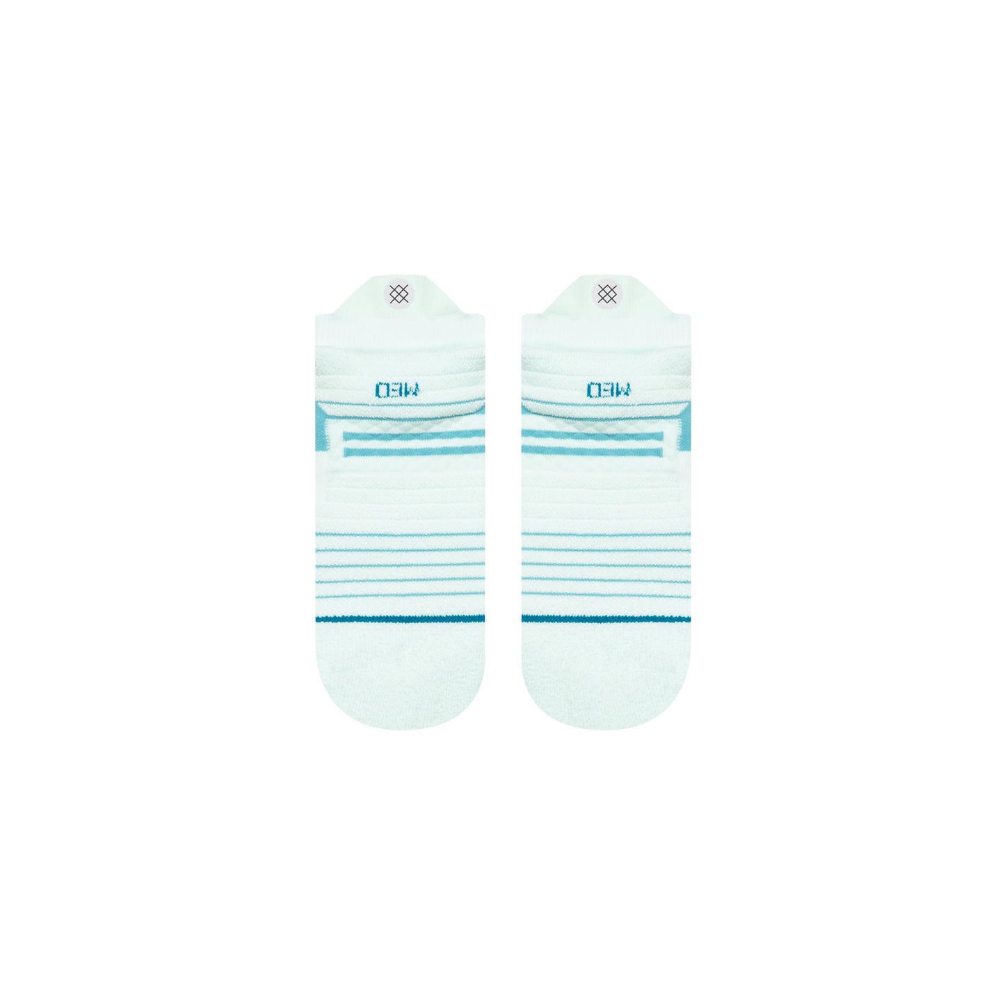 Stance Stacked Up Mid Tab Sock Ice Blue