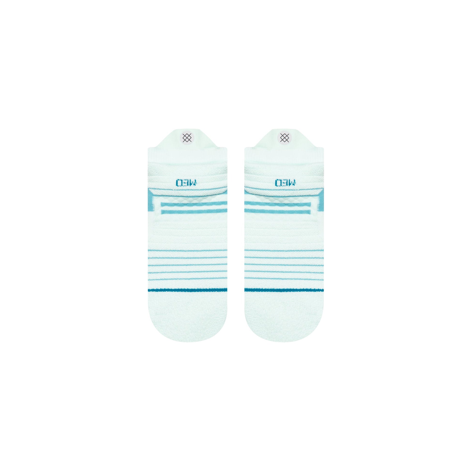 Stance Stacked Up Mid Tab Sock Ice Blue