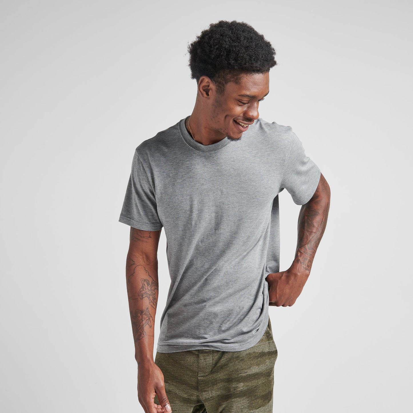 Stance Butter Blend™ T-Shirt Grey Heather |model