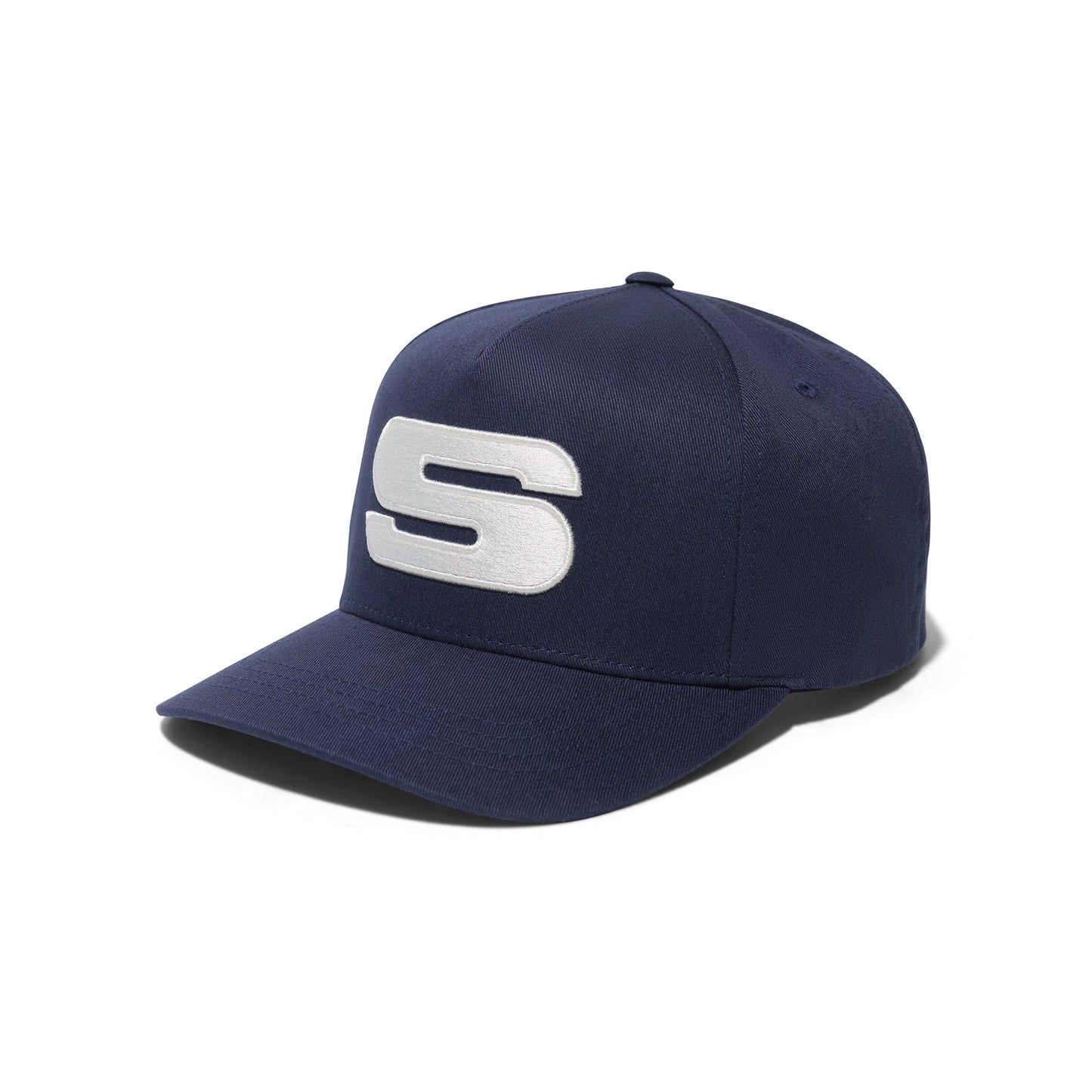 Stance Icon Snapback Hat White Navy