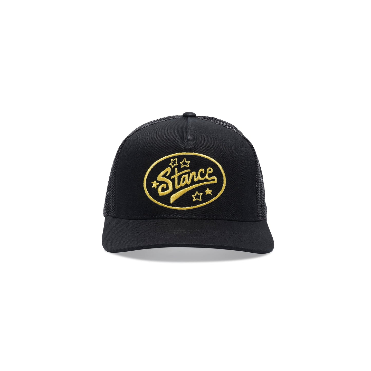 Stance Icon Trucker Hat Black Yellow