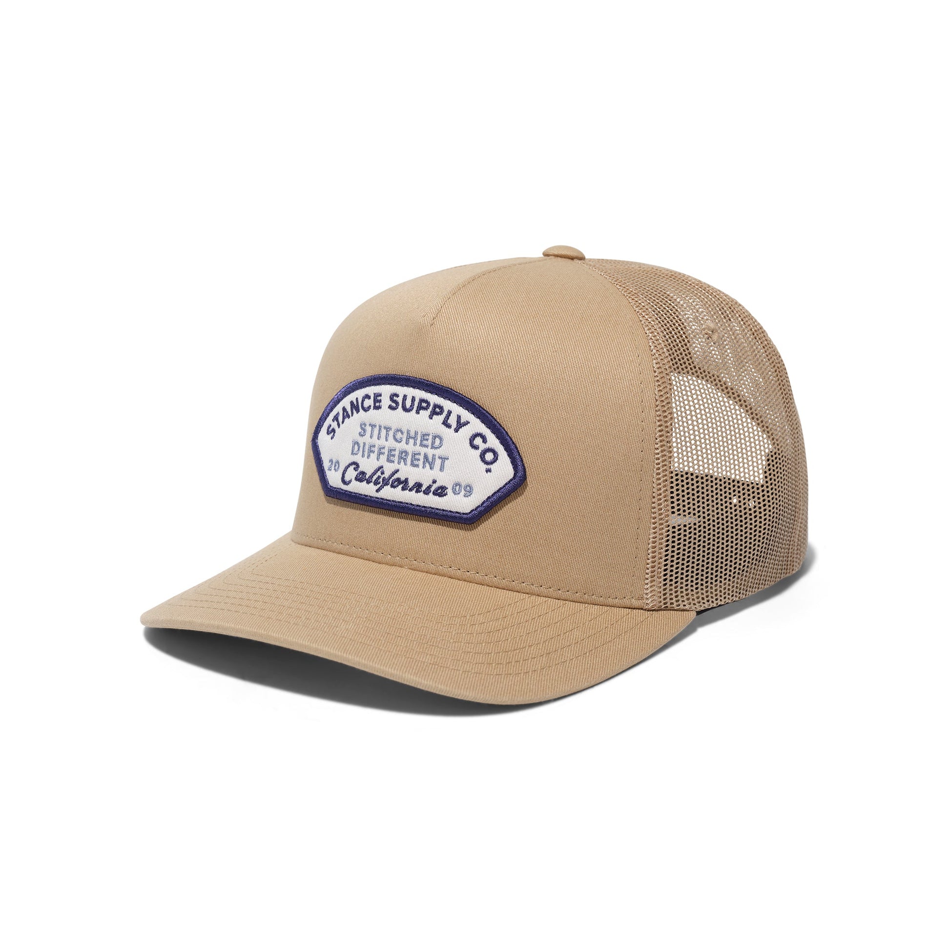 Stance Icon Trucker Hat Khaki