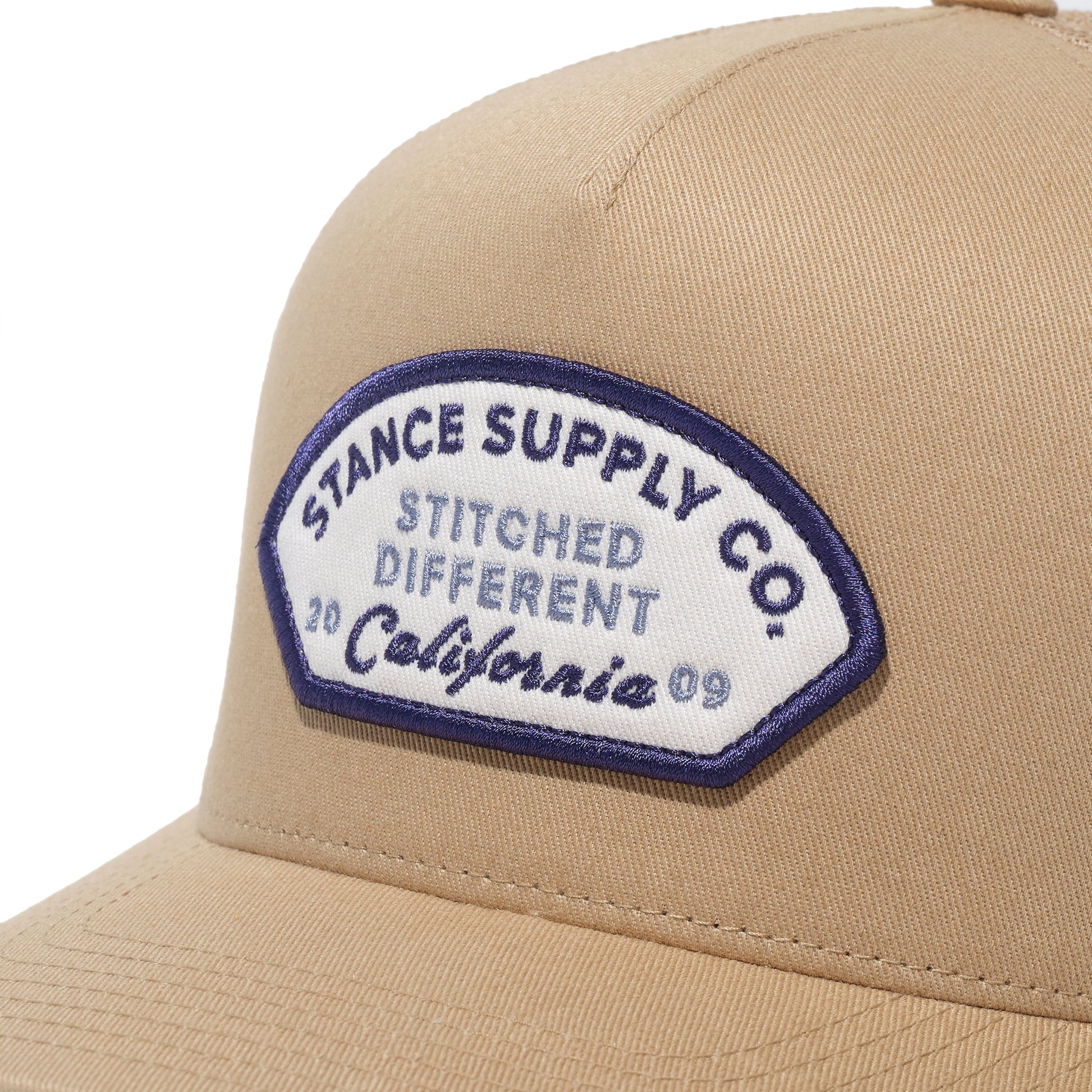 Stance Icon Trucker Hat Khaki