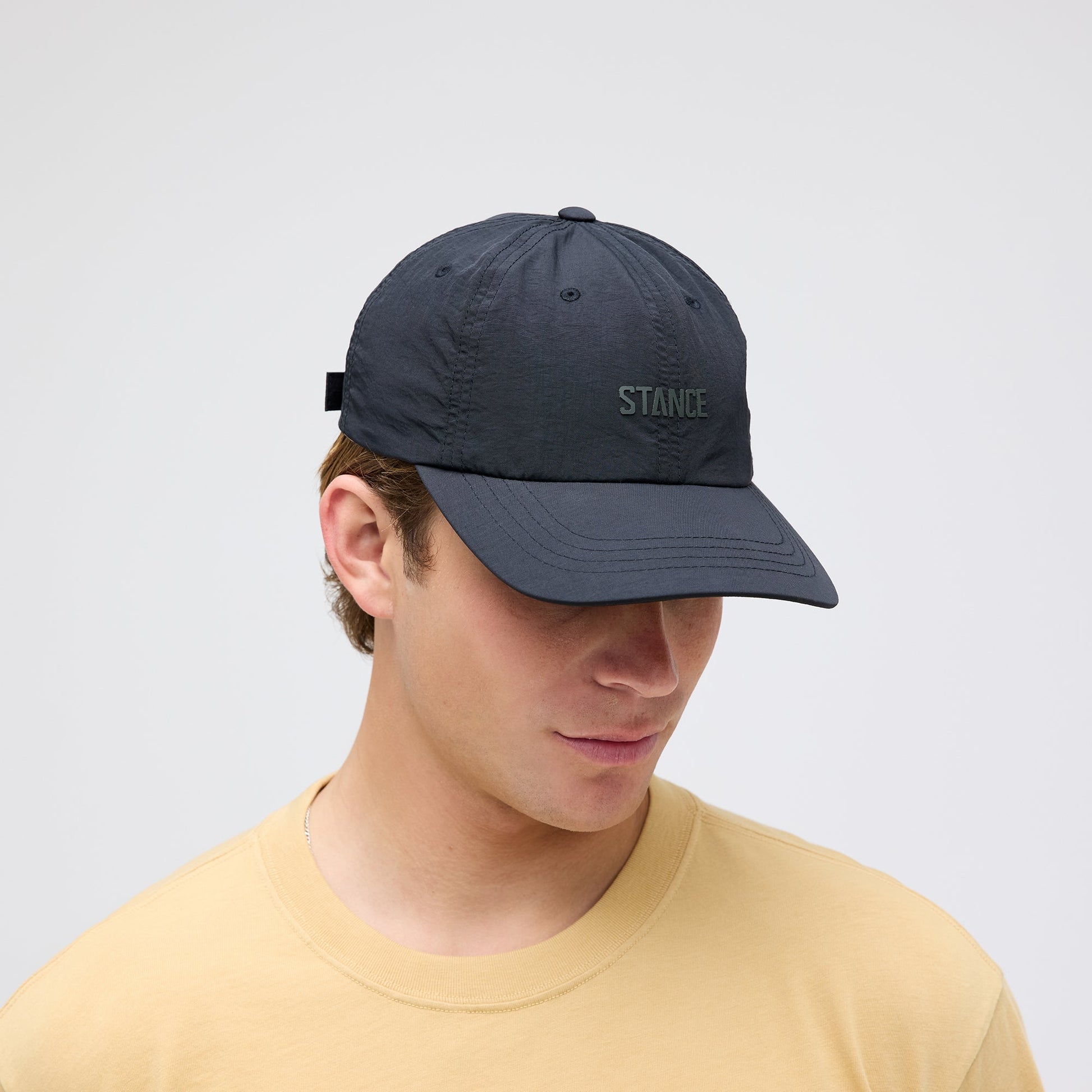 Stance Standard Adjustable Nylon Cap Black