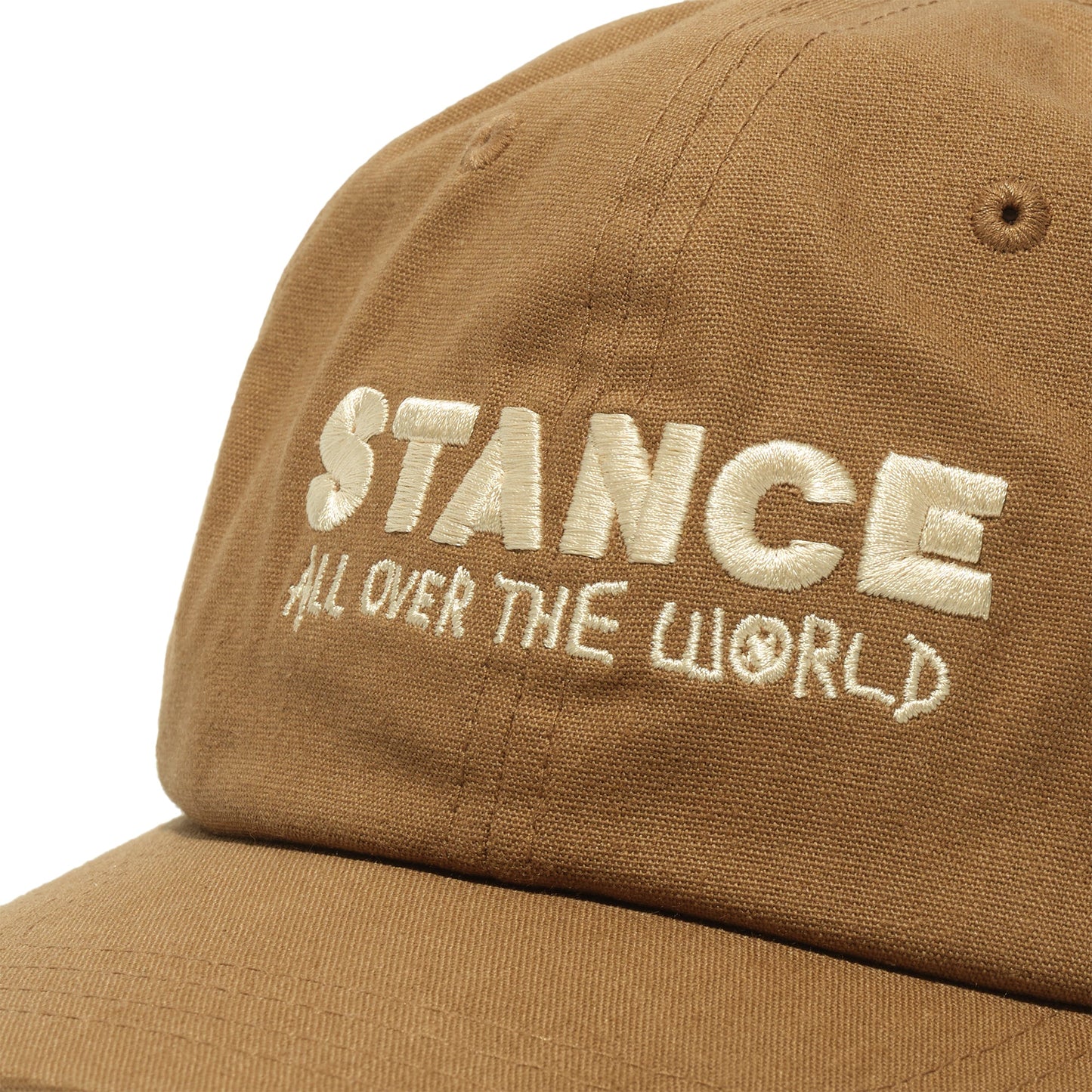 Stance Standard Adjustable Canvas Cap Dark Khaki