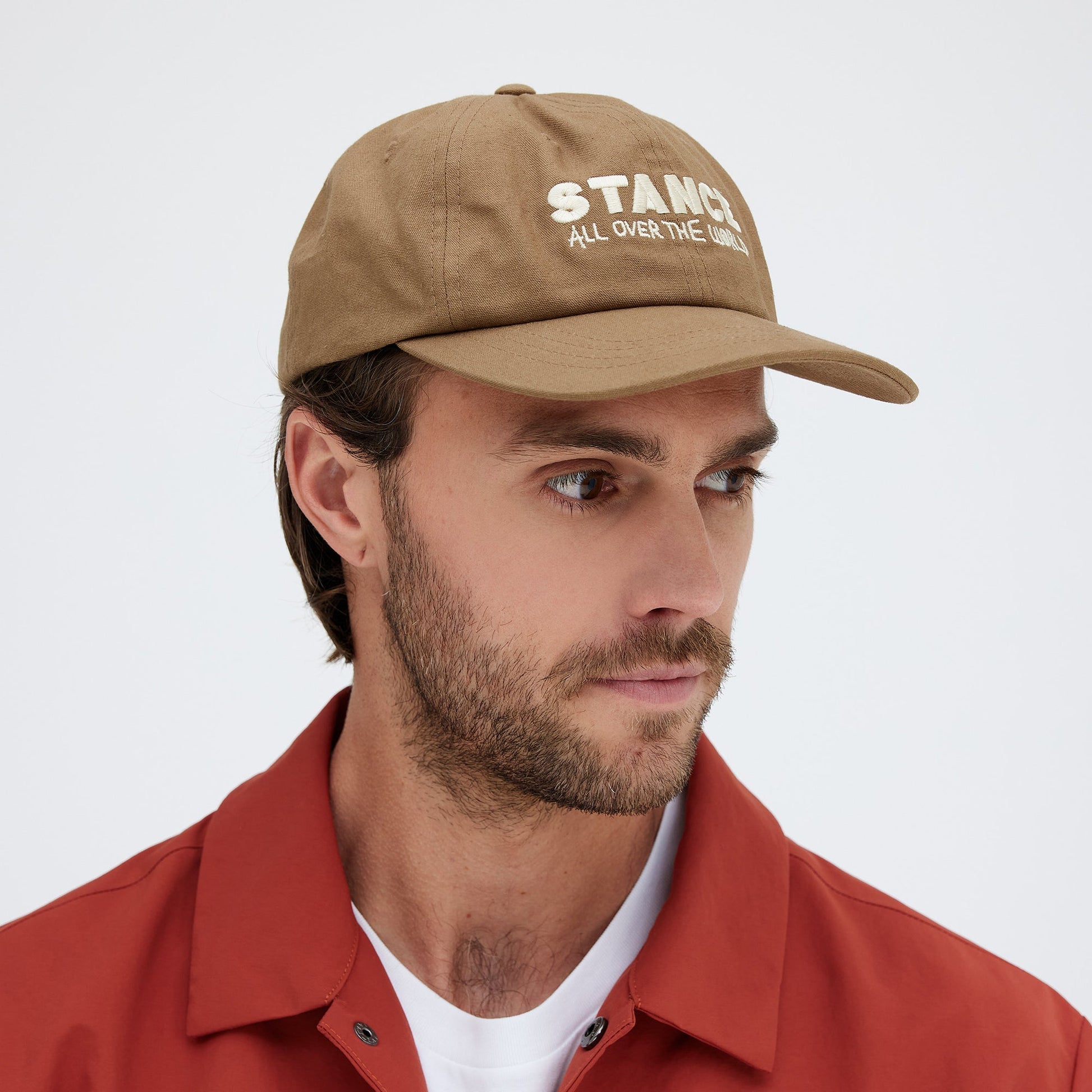 Stance Standard Adjustable Canvas Cap Dark Khaki