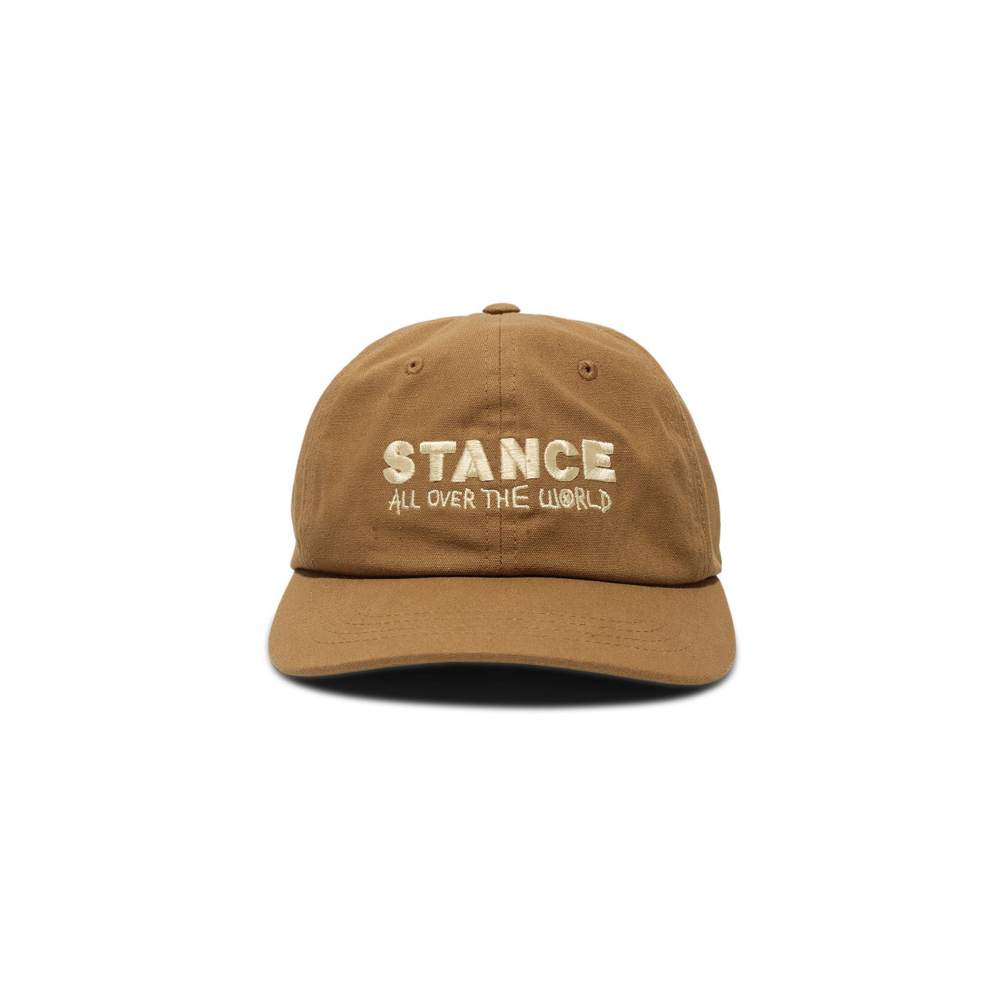 Stance Standard Adjustable Canvas Cap Dark Khaki