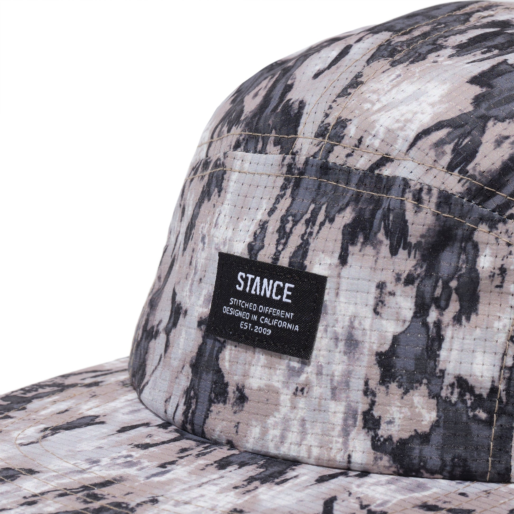 Stance Kinetic Adjustable Ripstop Cap Grey Camo