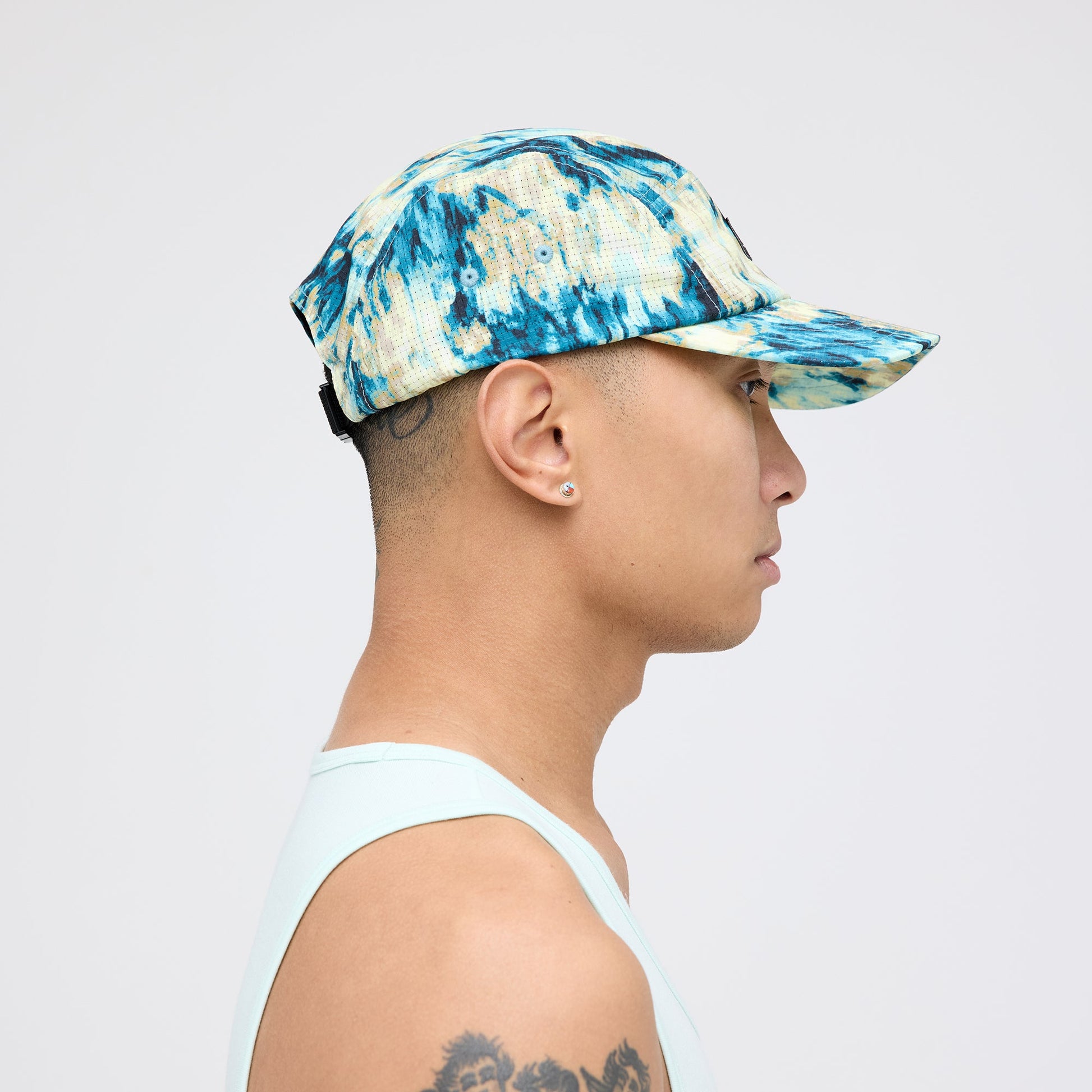 Stance Kinetic Adjustable Ripstop Cap Teal Camo