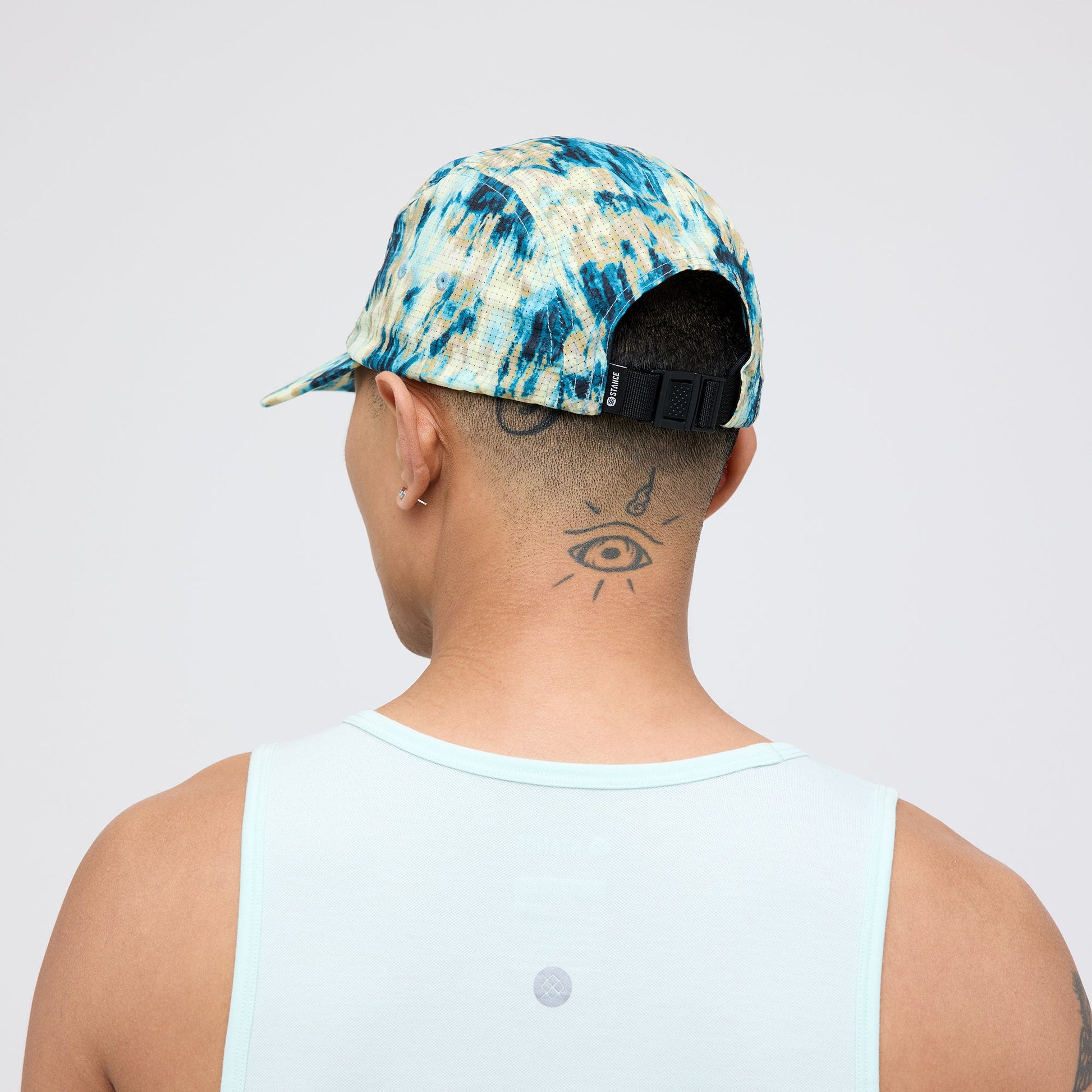 Stance Kinetic Adjustable Ripstop Cap Teal Camo