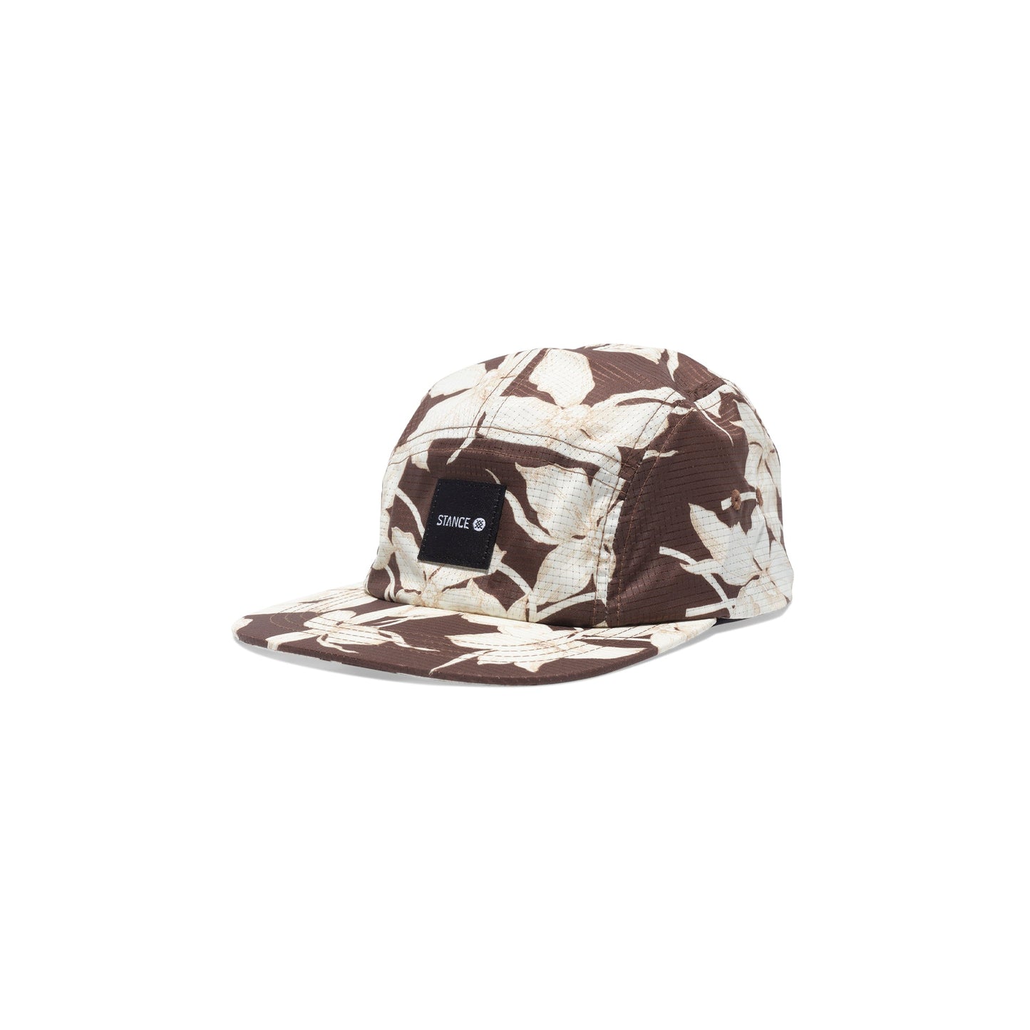 Stance Kinetic Adjustable Cap White Brown