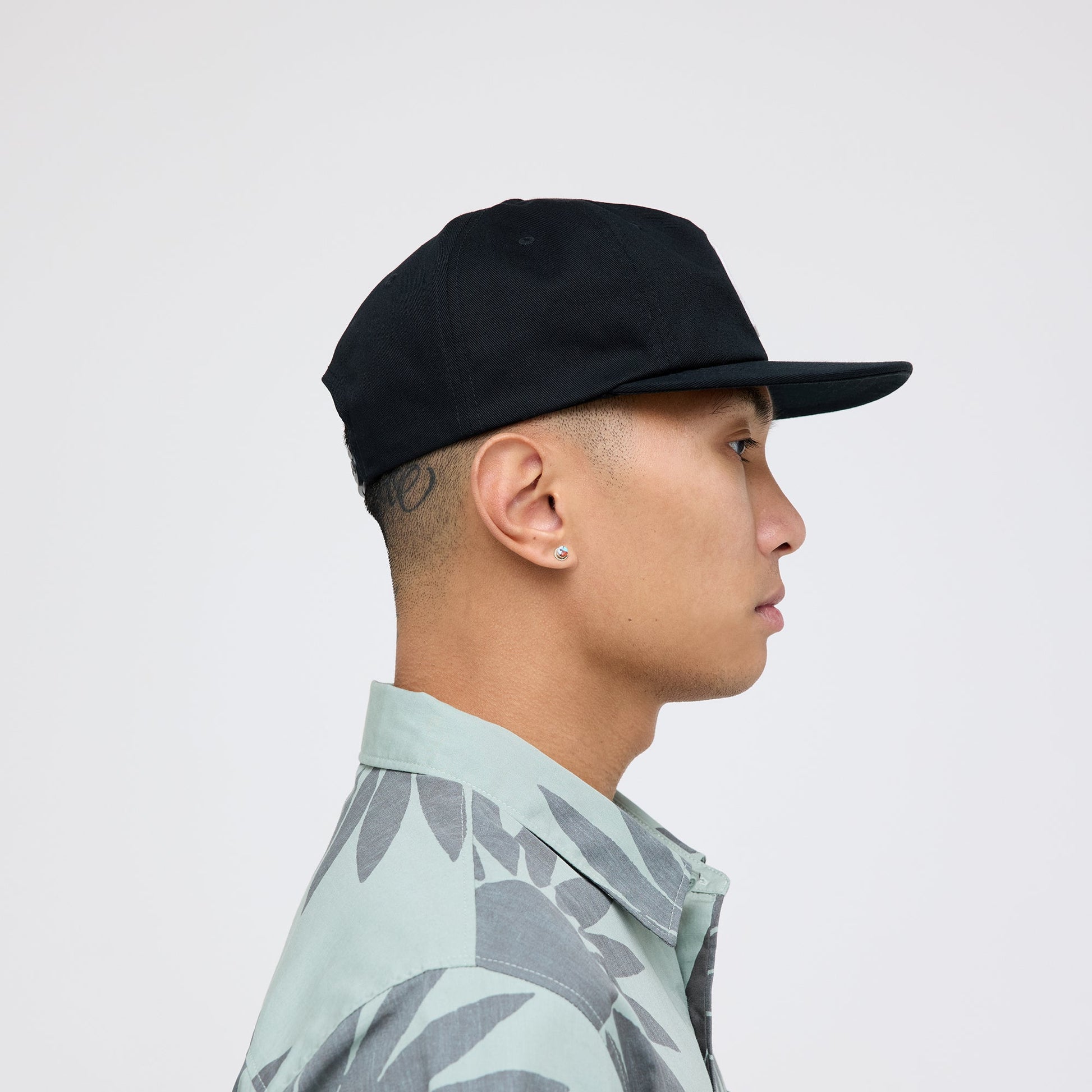 Stance Low Key Snapback Hat Black