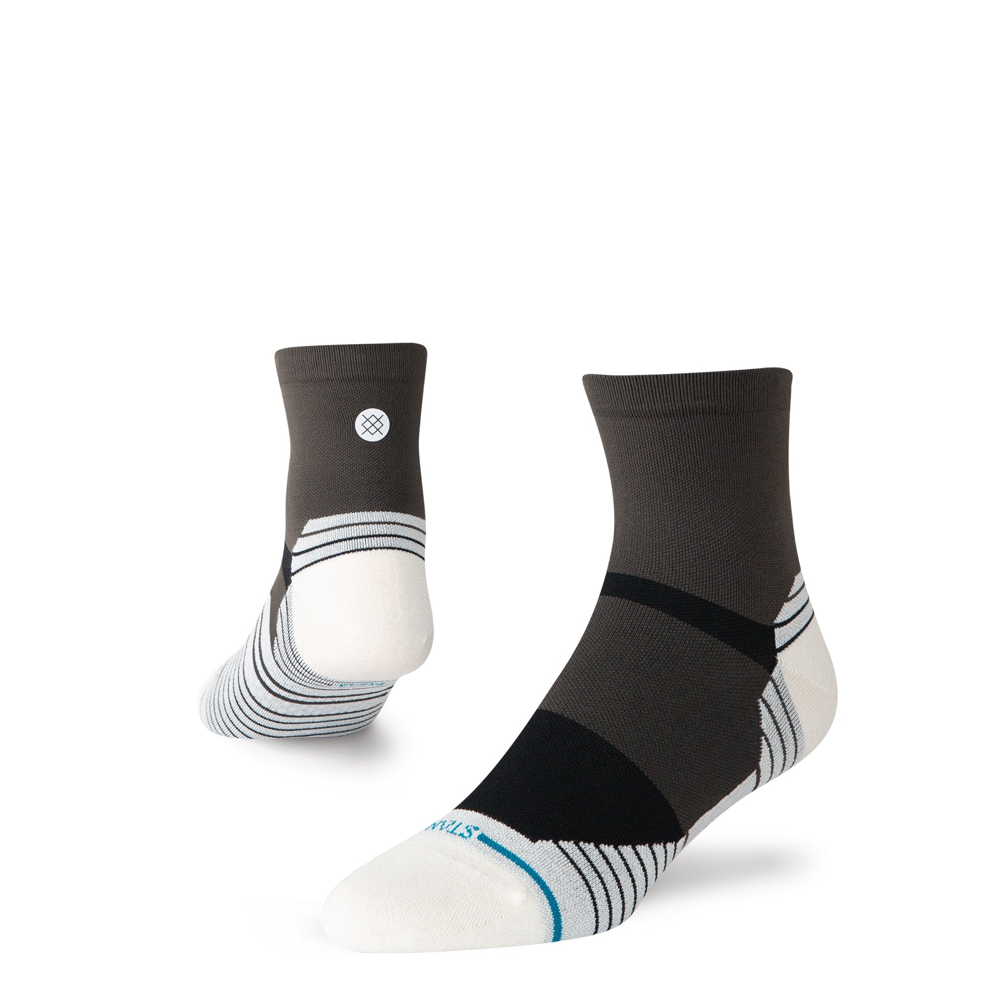 Stance Freaky Steepy Ultra Quarter Sock Washed Black