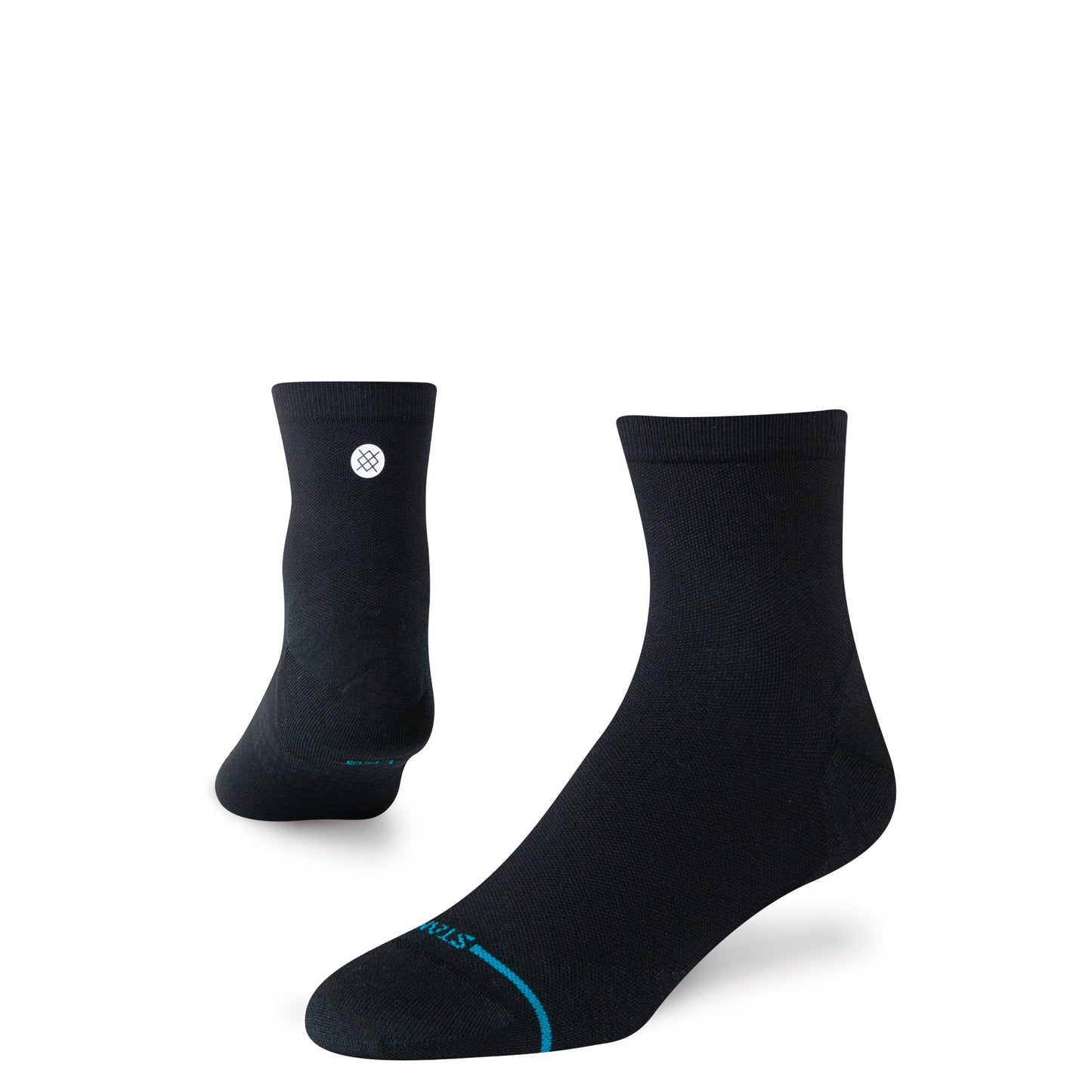Stance Solid Ultra Light Quarter Sock Black