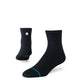 Stance Solid Ultra Light Quarter Sock Black