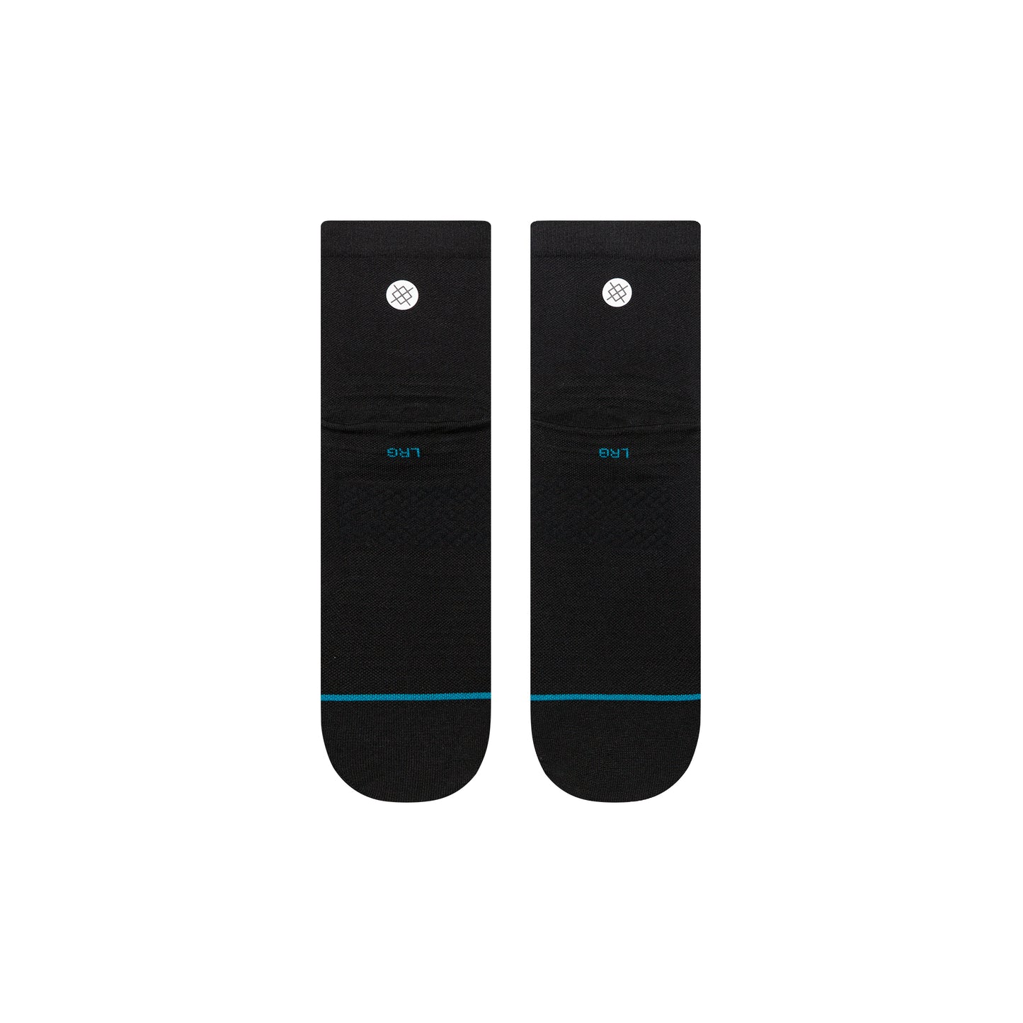 Stance Solid Ultra Light Quarter Sock Black