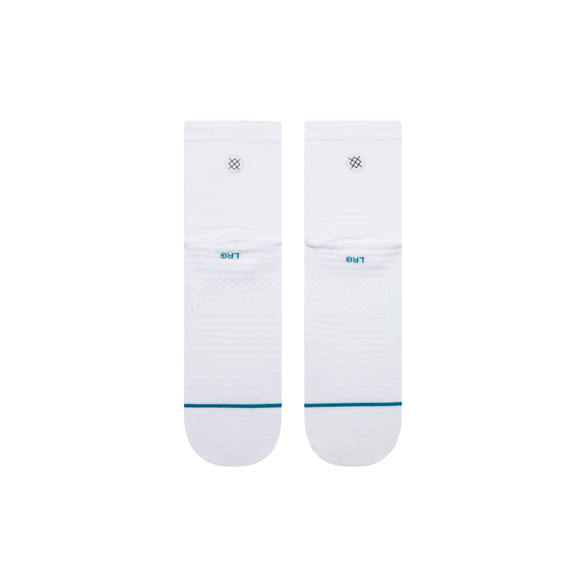 Stance Solid Ultra Light Quarter Sock White