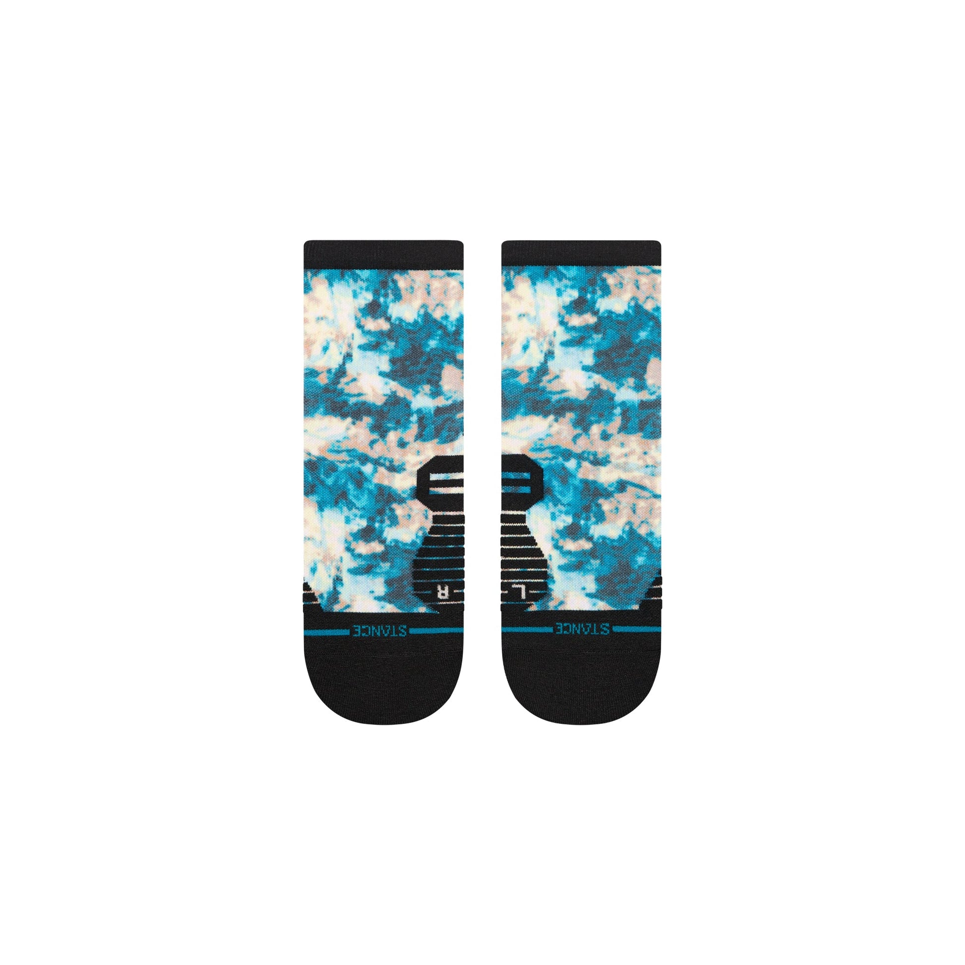 Stance Serengeti Light Quarter Sock Teal