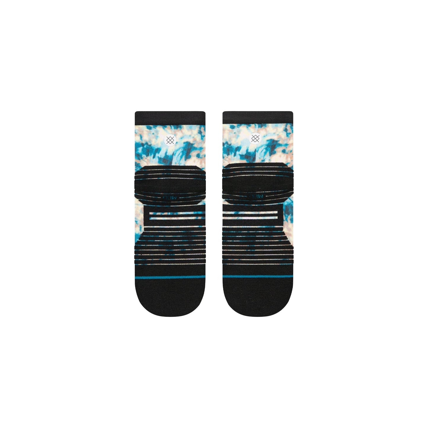 Stance Serengeti Light Quarter Sock Teal