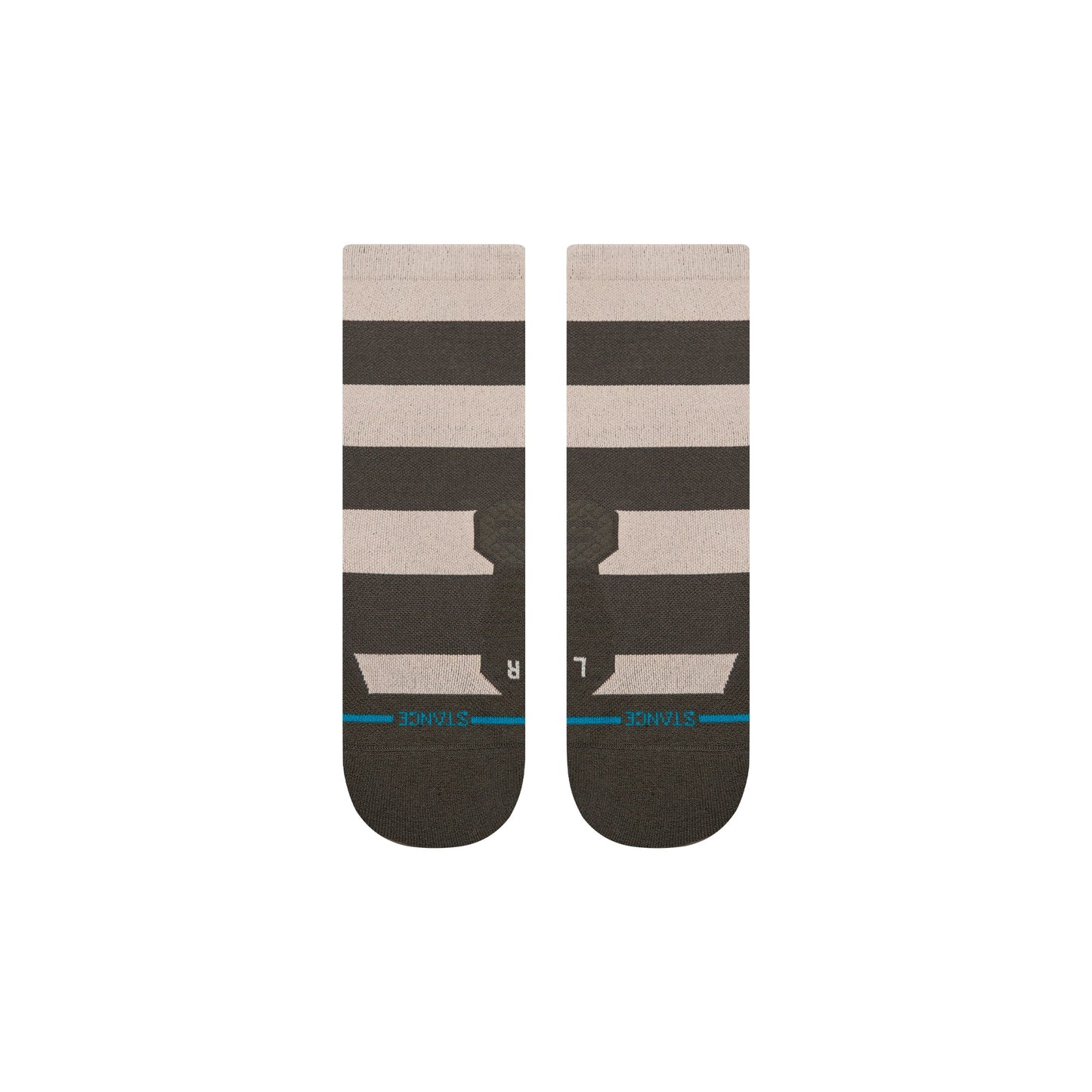 Stance Stack It Up Light Quarter Sock Washed Black