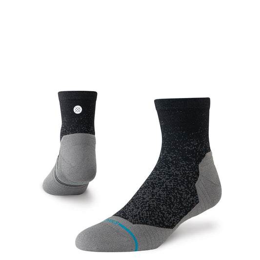 Stance Powder Split Light Quarter Sock Black