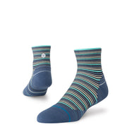 Stance Earnie Light Quarter Sock Sea Blue