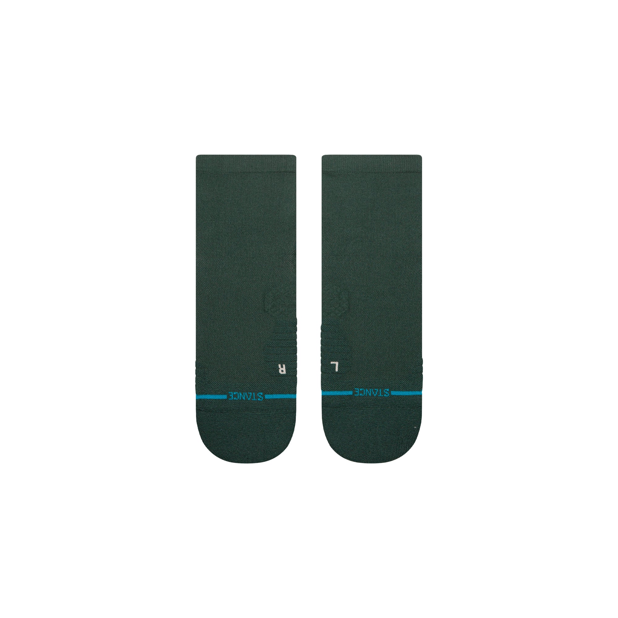 Stance Run Light Quarter Sock Pine