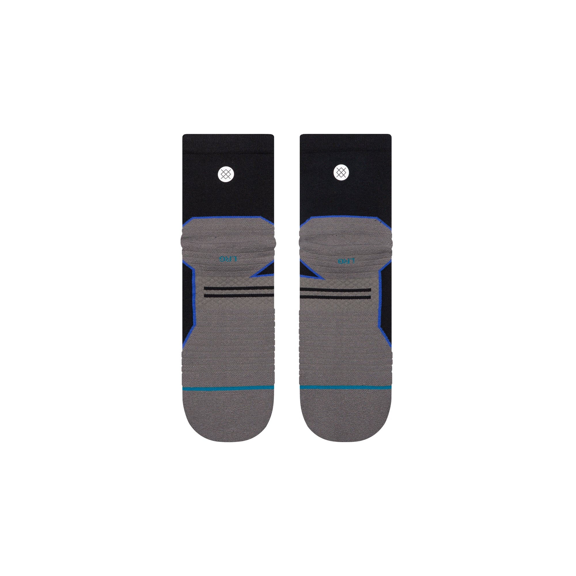 CONTRAST SEAM LIGHT QUARTER SOCK