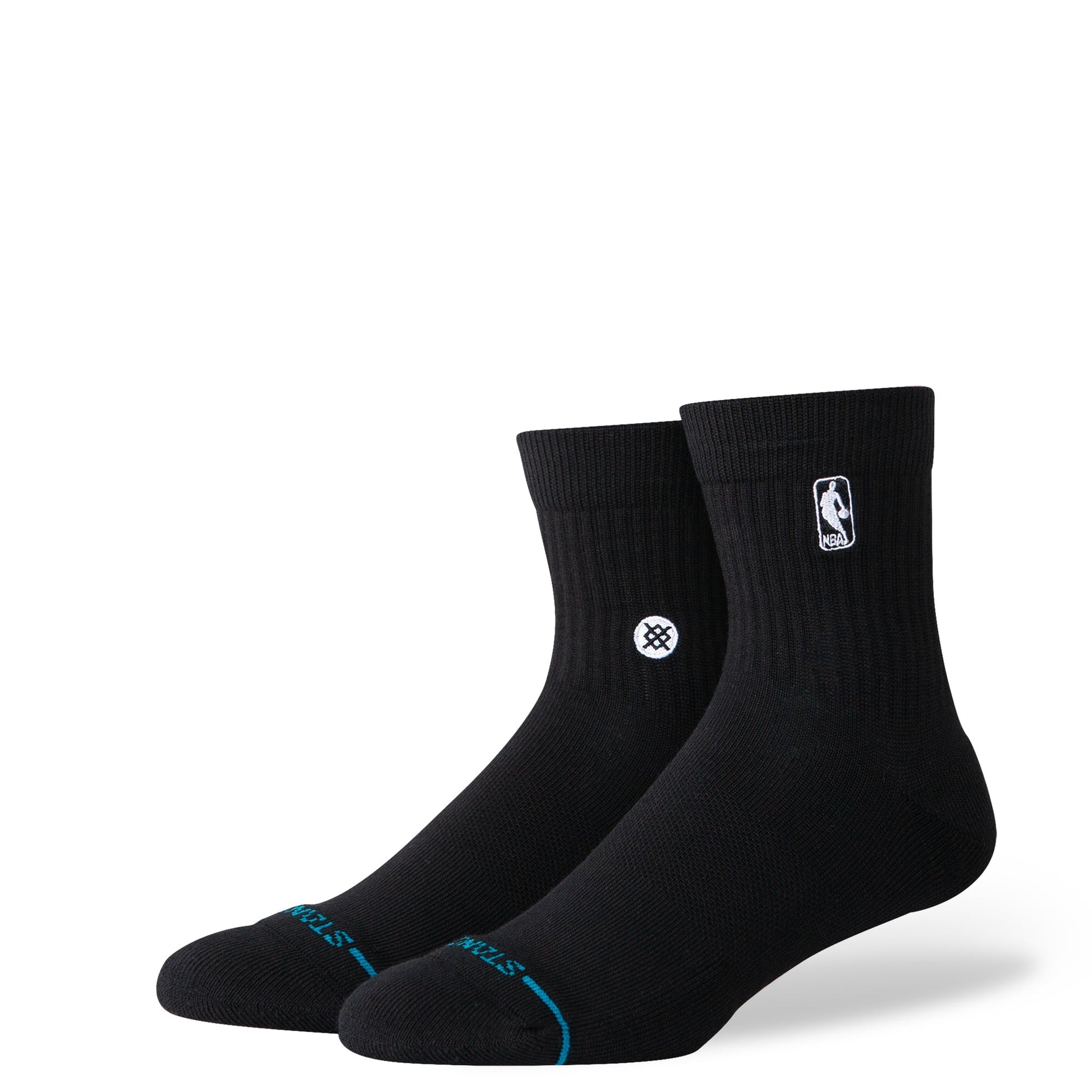 Stance Logoman Quarter Sock Black