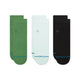 Stance Icon Quarter Sock 3 Pack Green