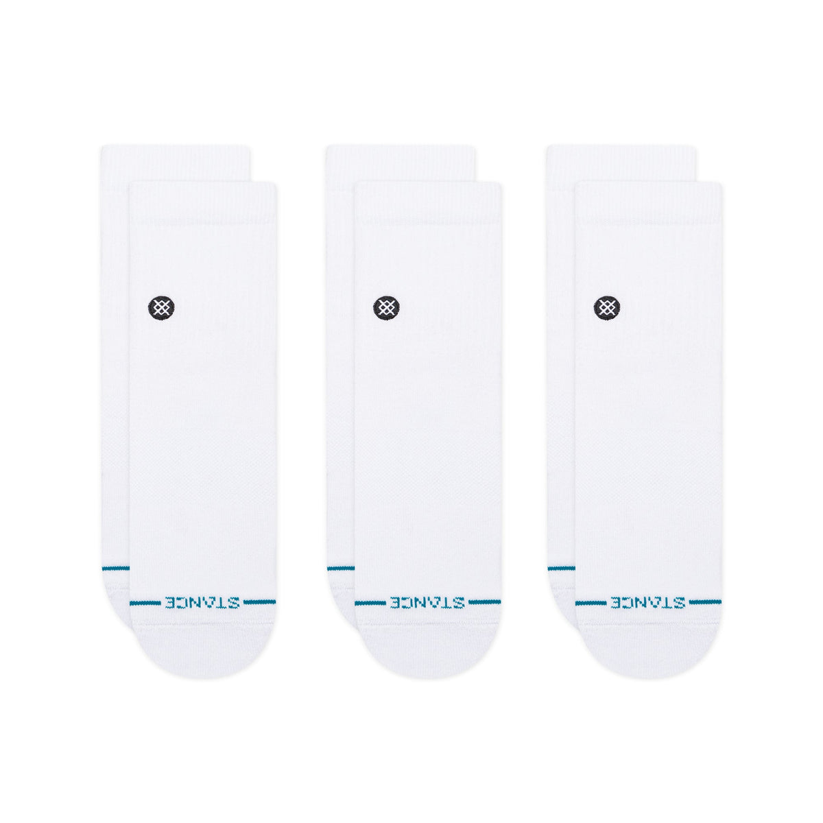 Icon Quarter Sock 3 Pack