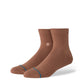 Stance Icon Quarter Sock Brown