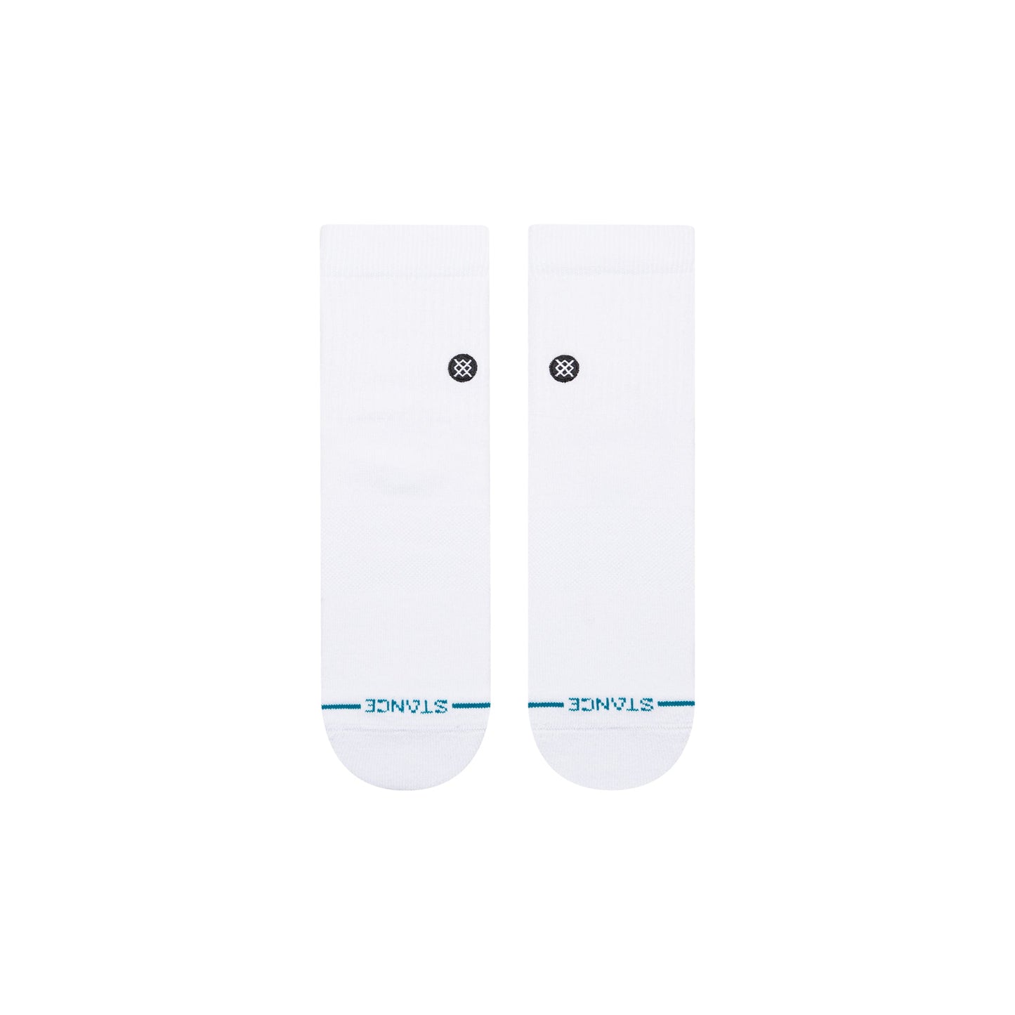 Stance Icon Quarter Sock White