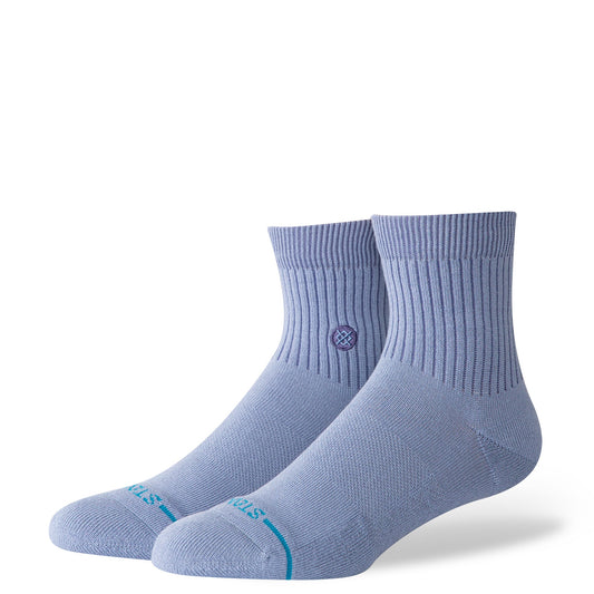 Stance Icon Pop Quarter Sock Stone Blue