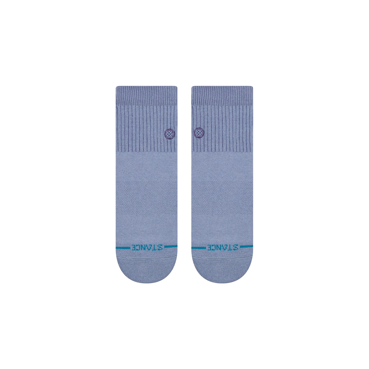 Stance Icon Pop Quarter Sock Stone Blue