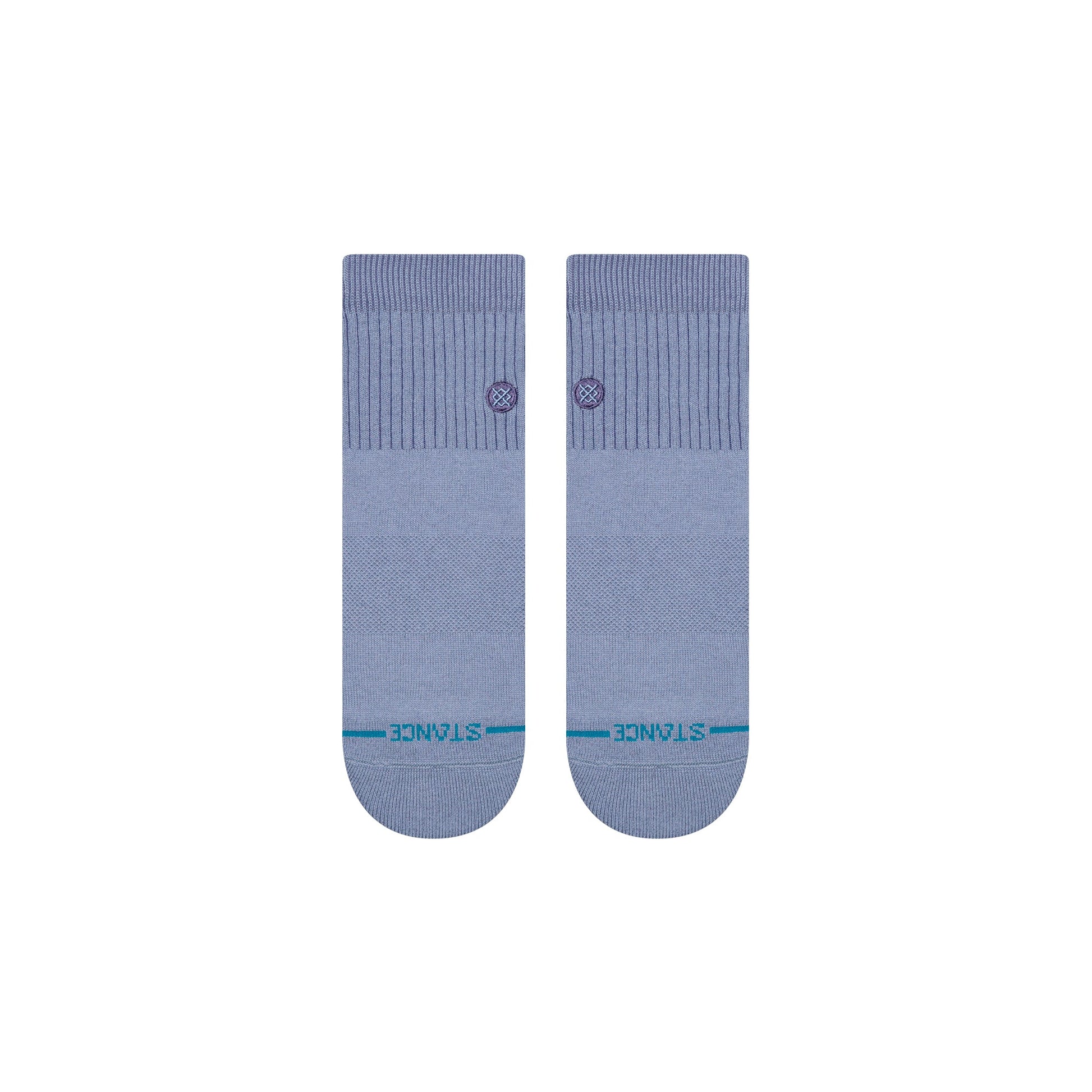 Stance Icon Pop Quarter Sock Stone Blue