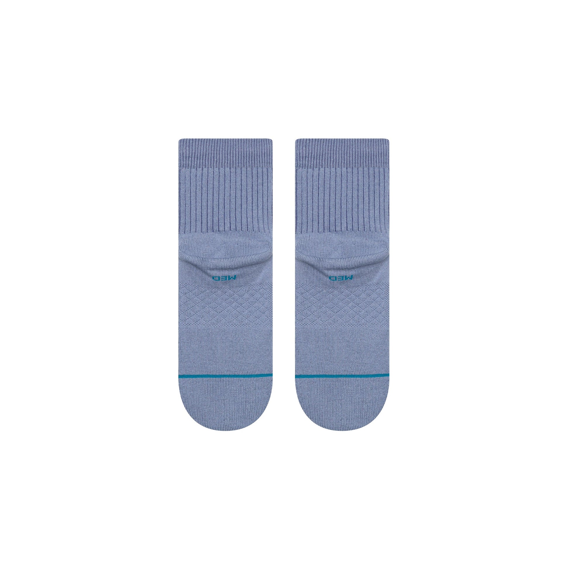 Stance Icon Pop Quarter Sock Stone Blue