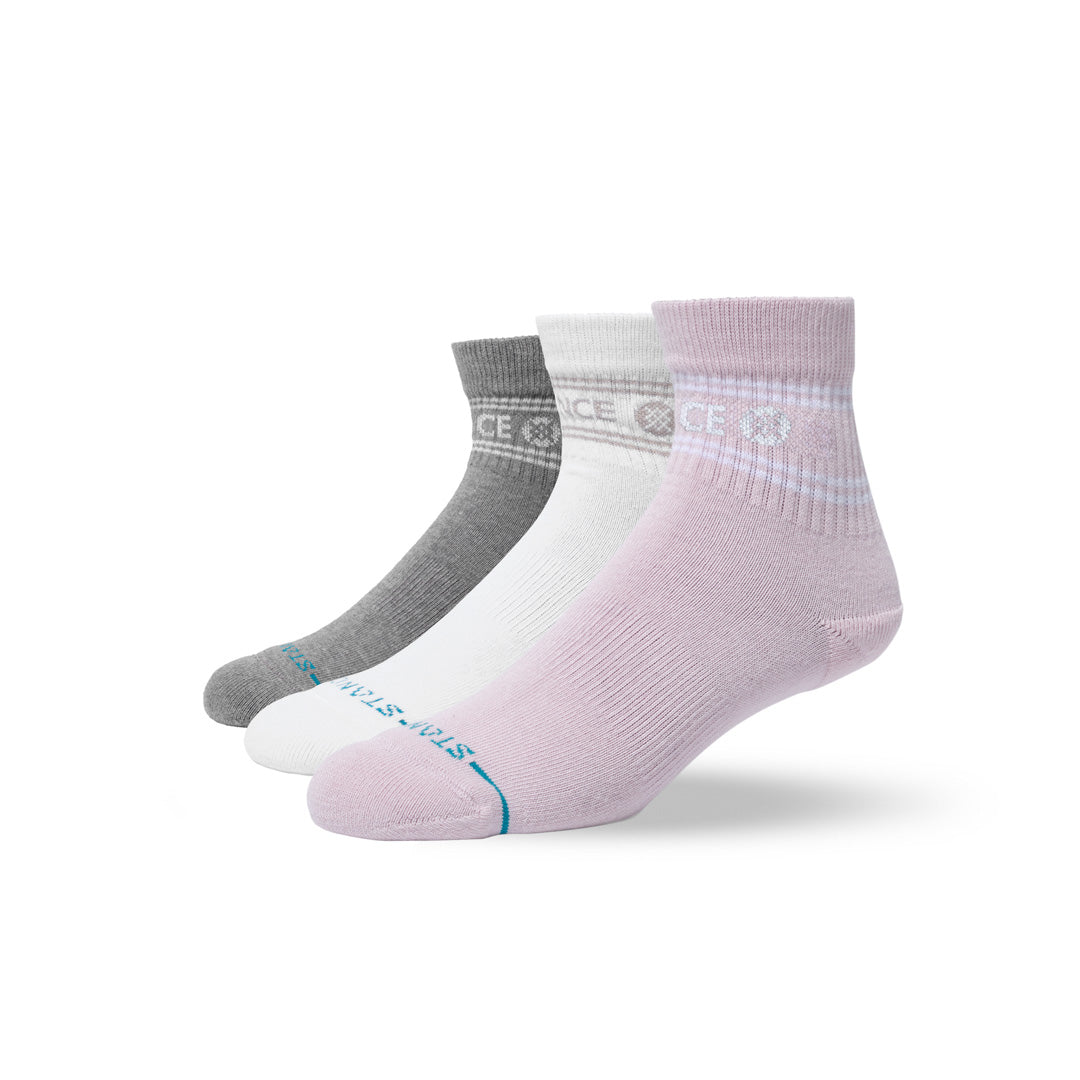 VITAL QUARTER SOCK 3 PACK