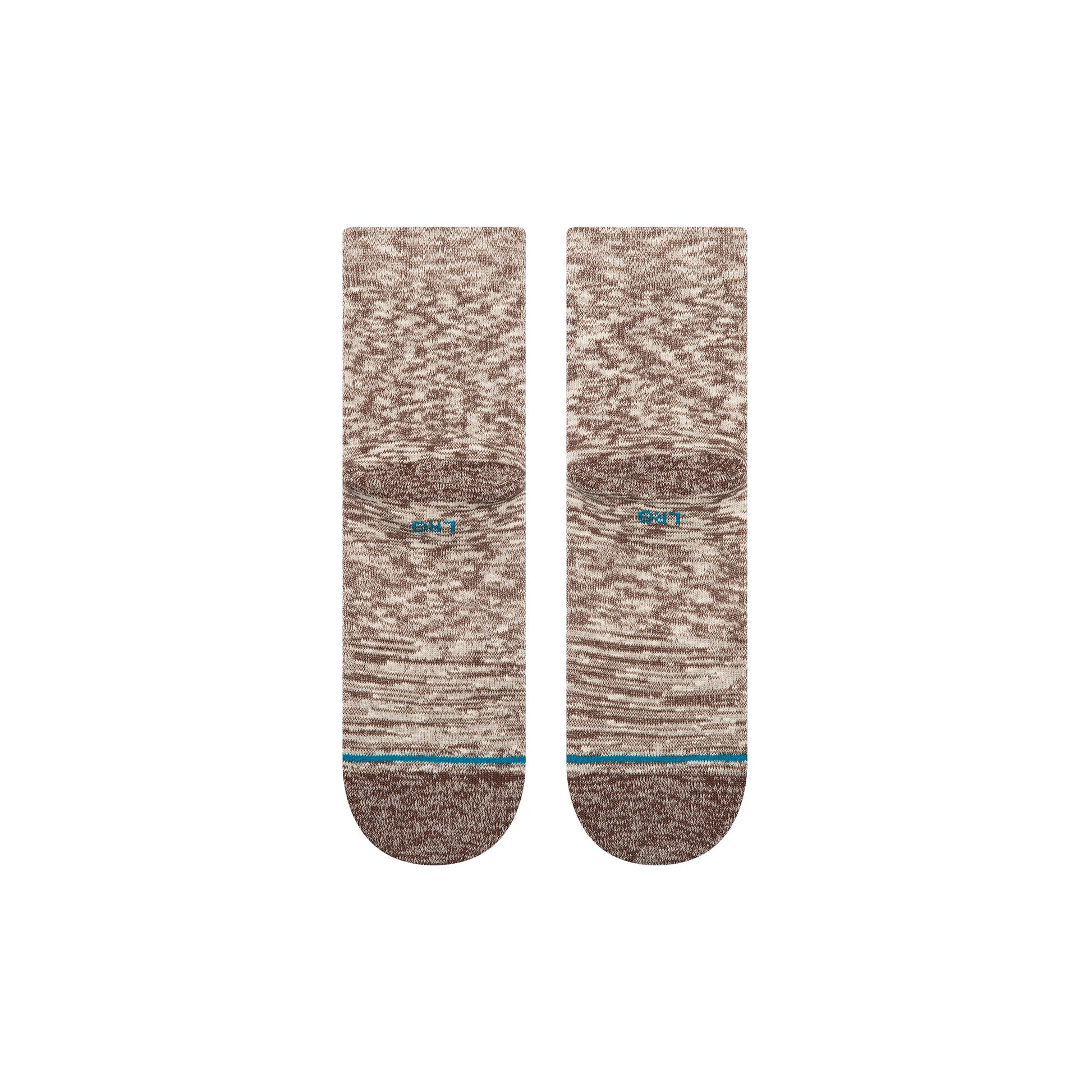Stance Slub Quarter Sock - Brown