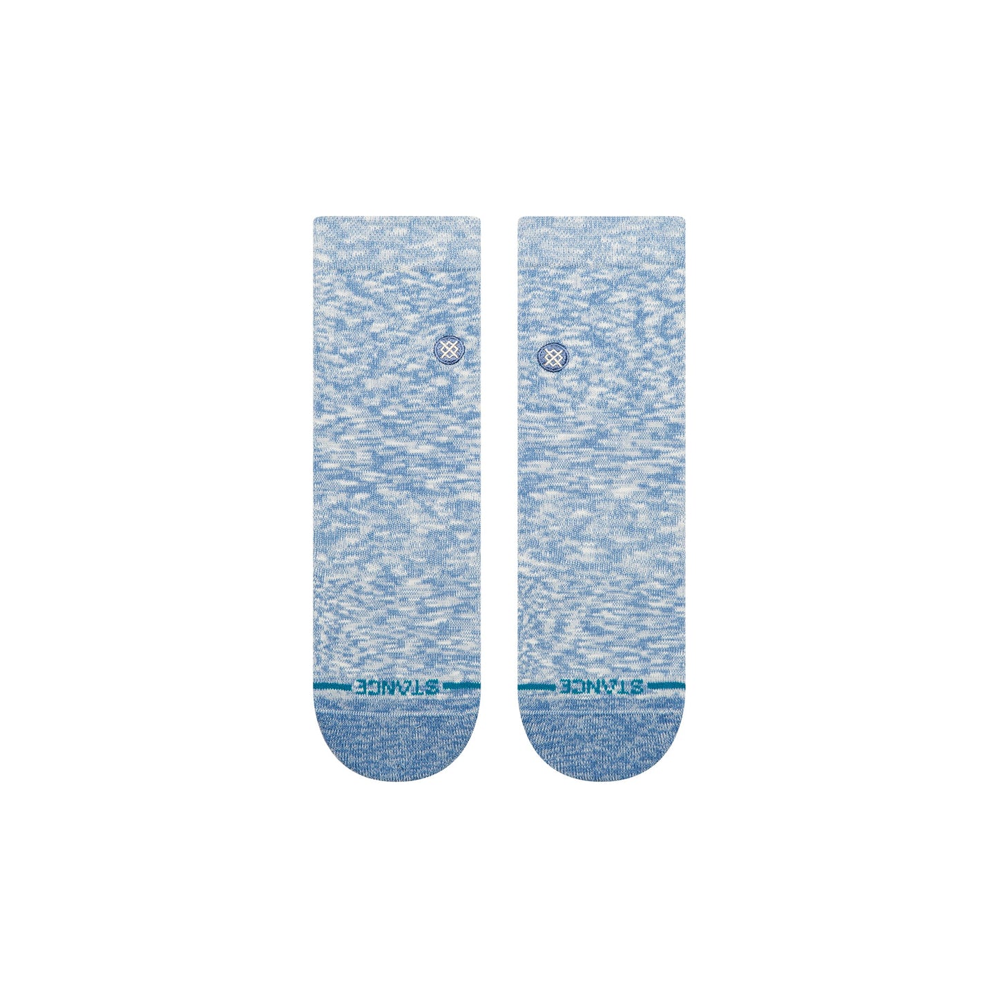 Stance Slub Quarter Sock Capri Blue