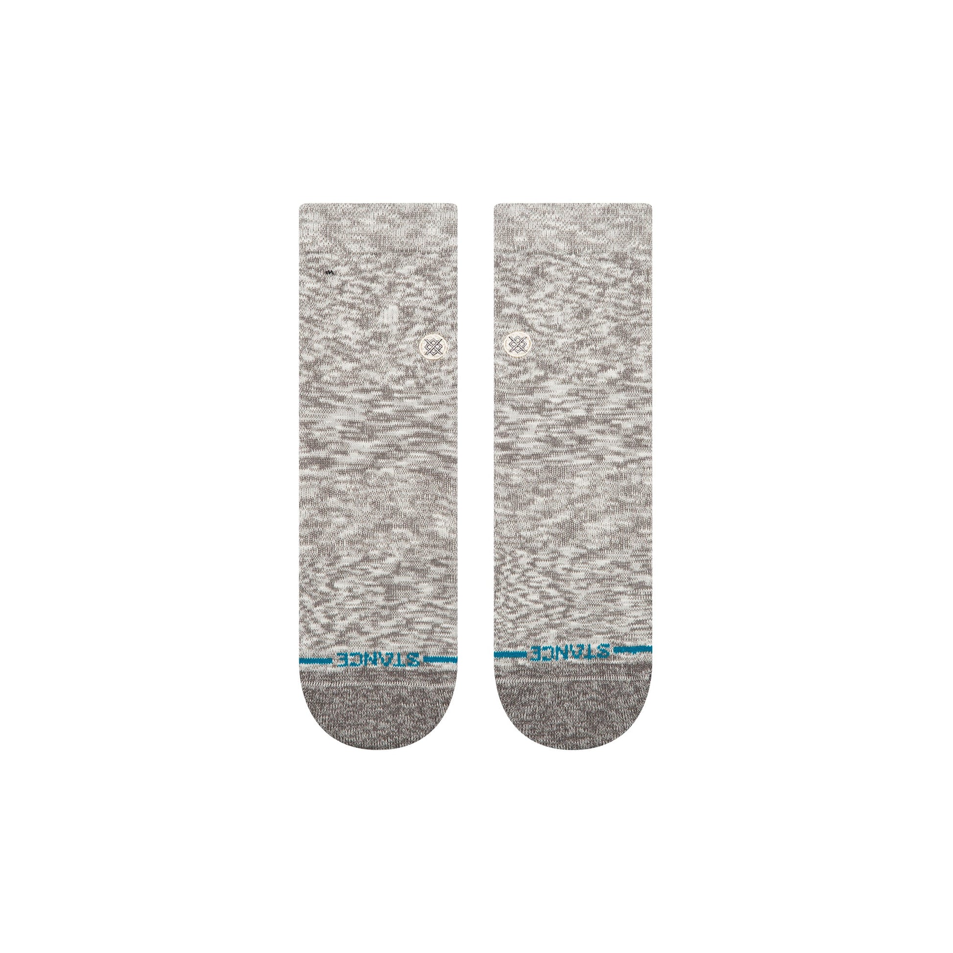 Stance Slub Quarter Sock Grey