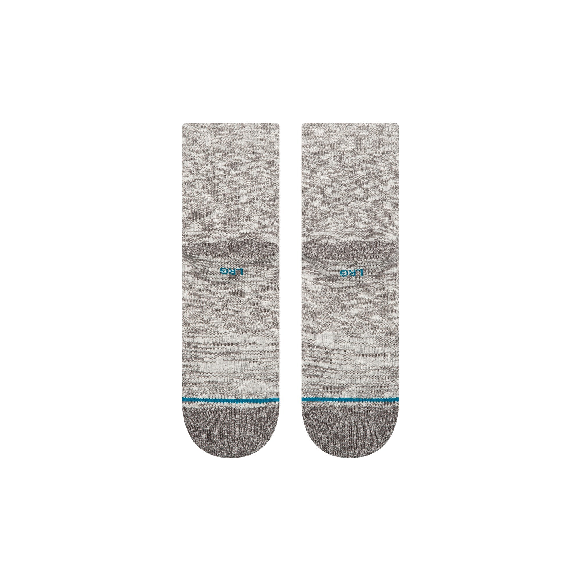 Stance Slub Quarter Sock Grey